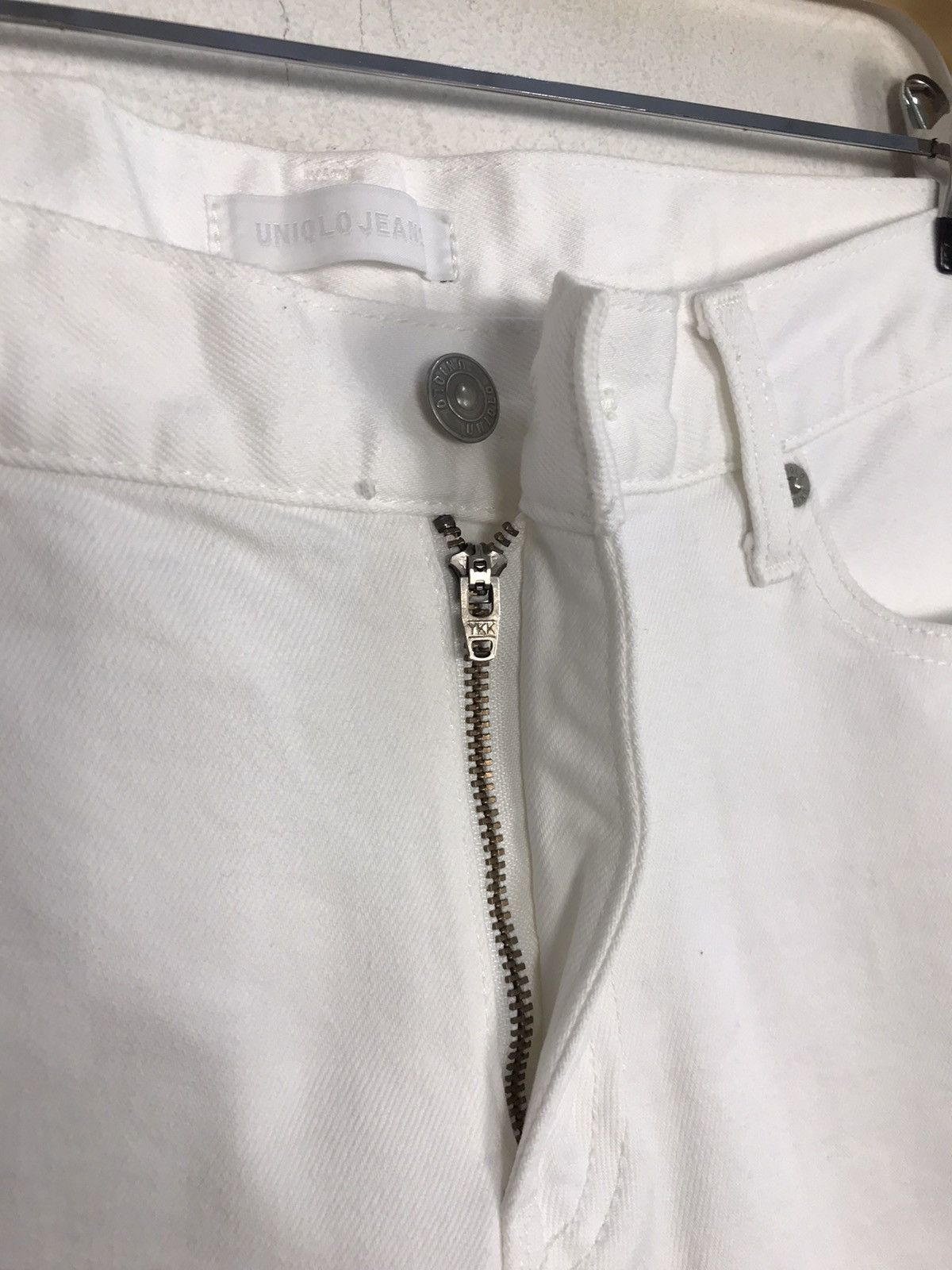 Japanese Brand × Uniqlo Uniqlo Jeans Colour White Selvedge Style Size US 34 / EU 50 - 10 Thumbnail