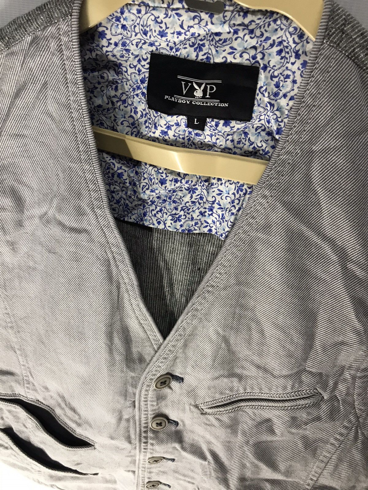 Playboy Playboy collection vest button up Size US L / EU 52-54 / 3 - 5 Thumbnail