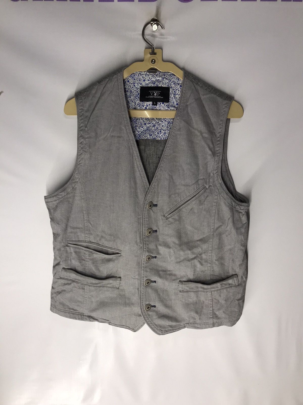 Playboy Playboy collection vest button up Size US L / EU 52-54 / 3 - 6 Thumbnail
