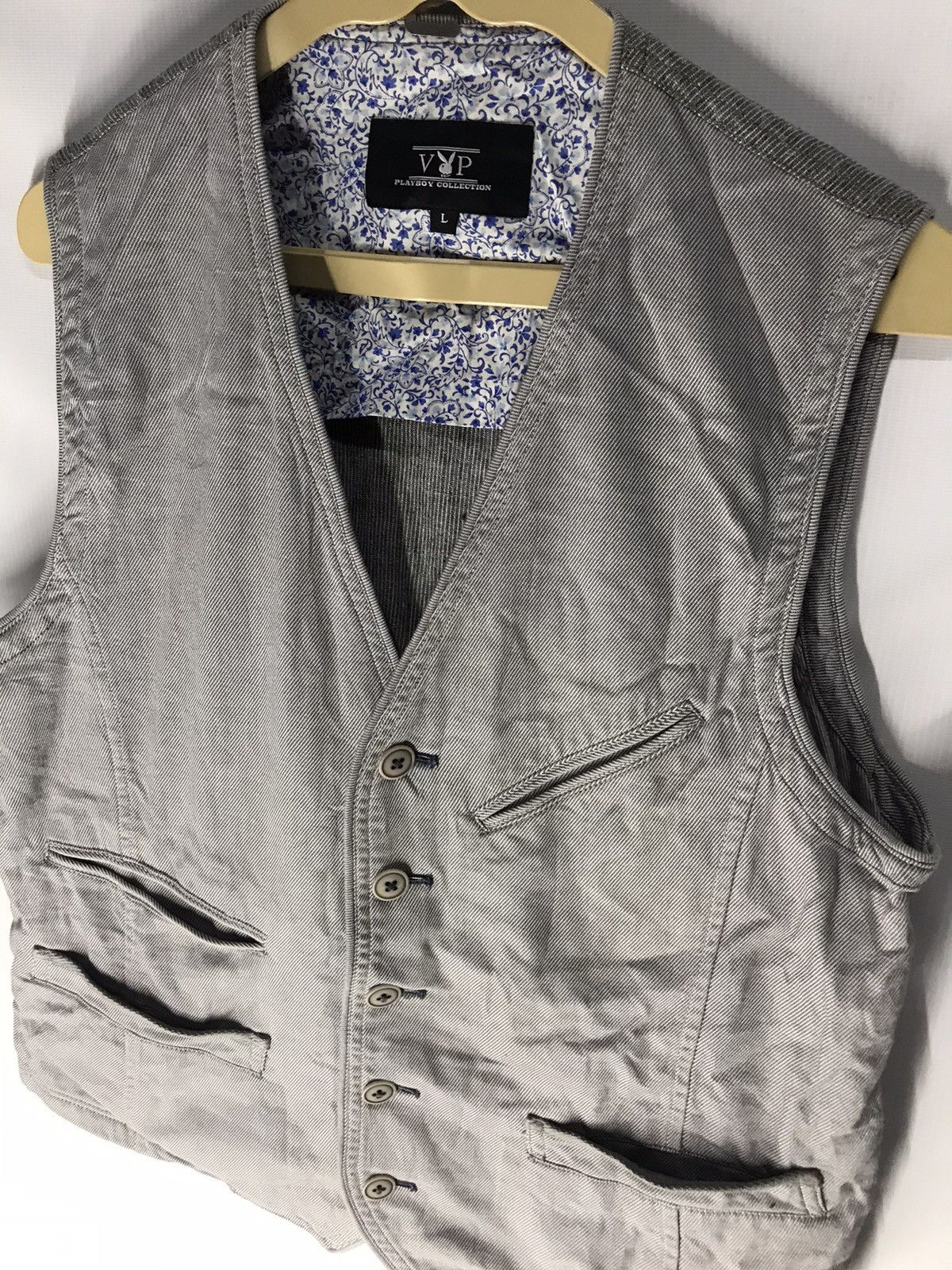 Playboy Playboy collection vest button up Size US L / EU 52-54 / 3 - 4 Thumbnail