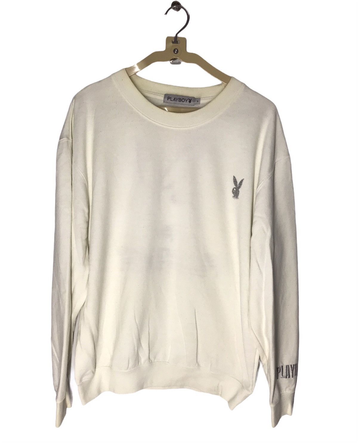 Playboy Playboy embroidered bunny sweatshirt Size US M / EU 48-50 / 2 - 2 Thumbnail