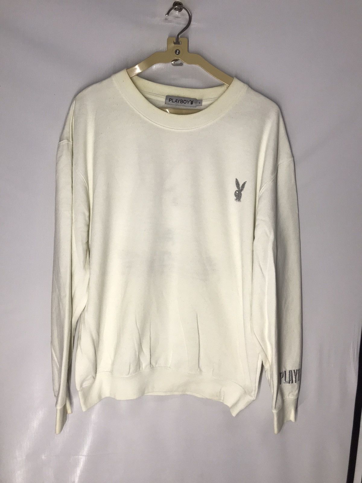 Playboy Playboy embroidered bunny sweatshirt Size US M / EU 48-50 / 2 - 5 Thumbnail