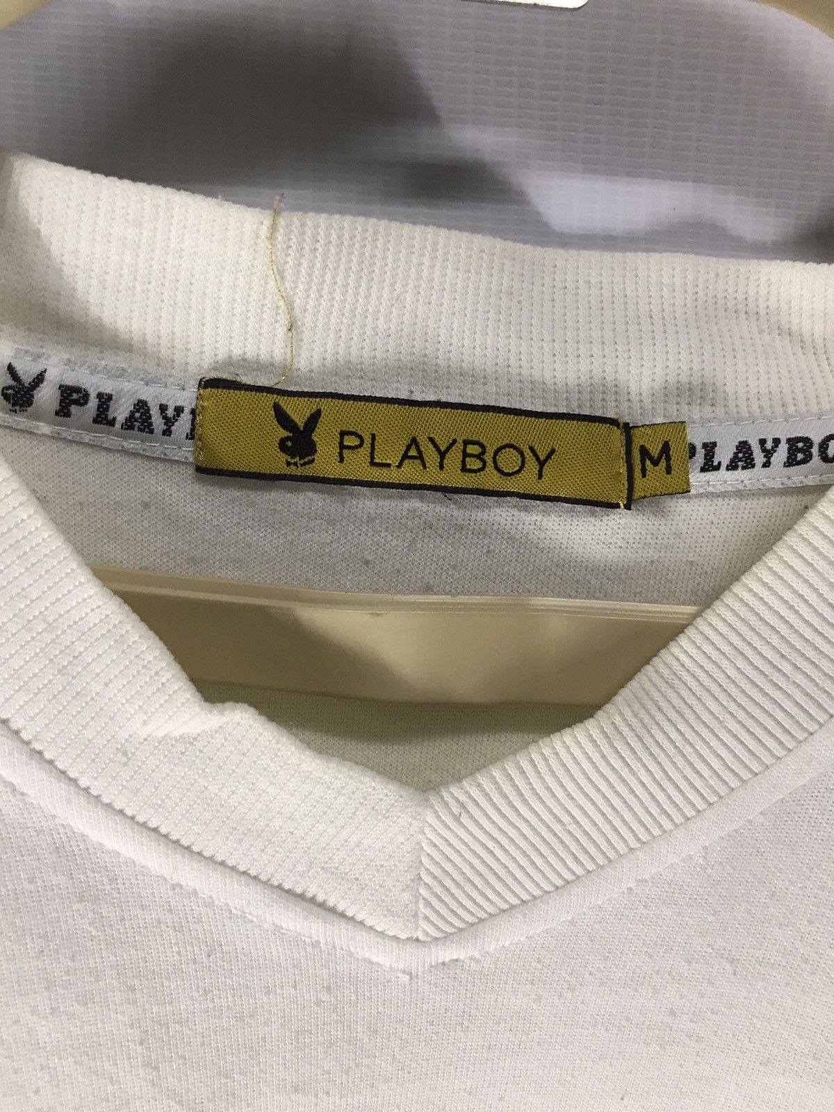Playboy Playboy embroidered big bunny logo tshirt Size US M / EU 48-50 / 2 - 3 Thumbnail