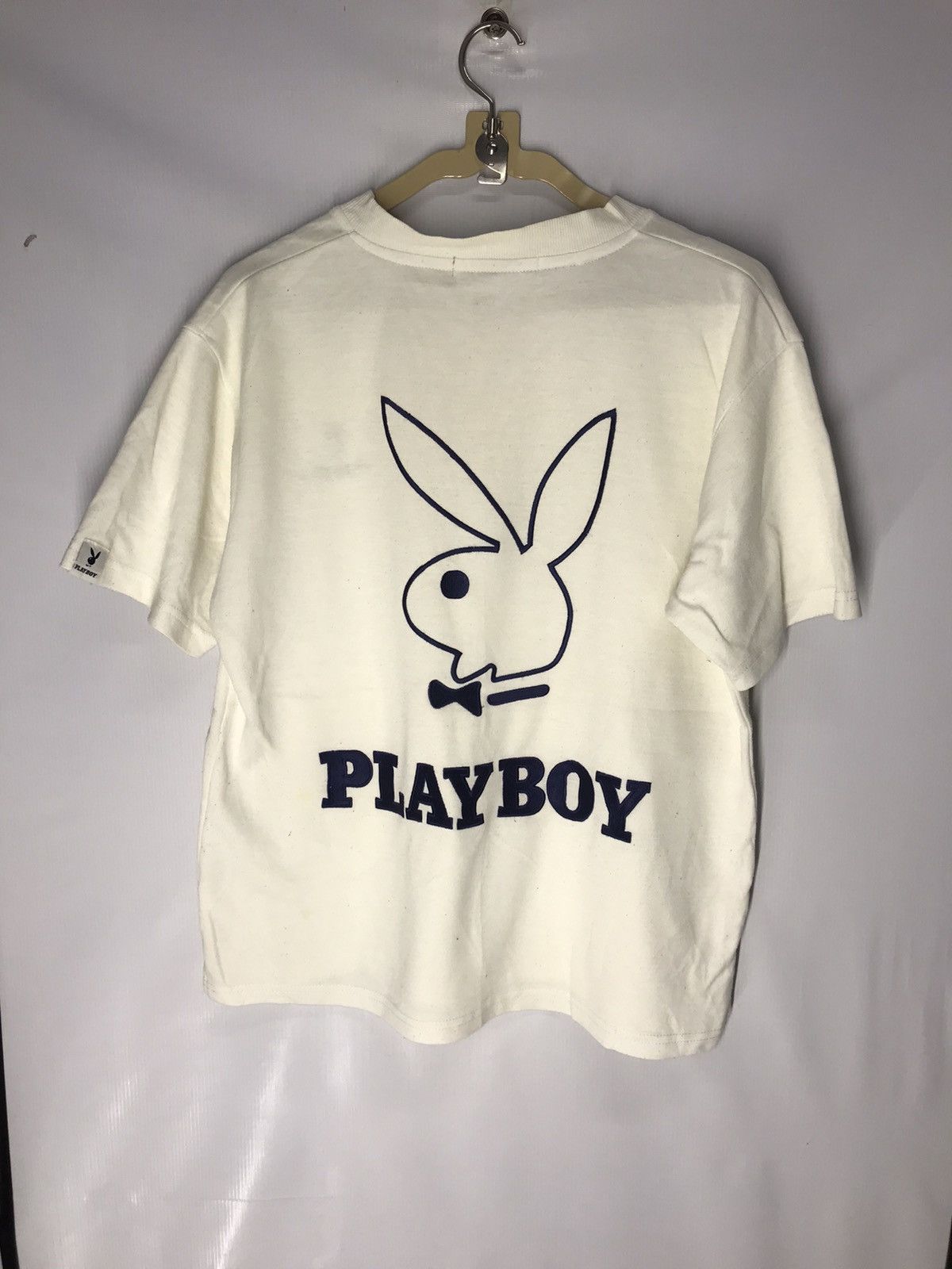 Playboy Playboy embroidered big bunny logo tshirt Size US M / EU 48-50 / 2 - 7 Thumbnail