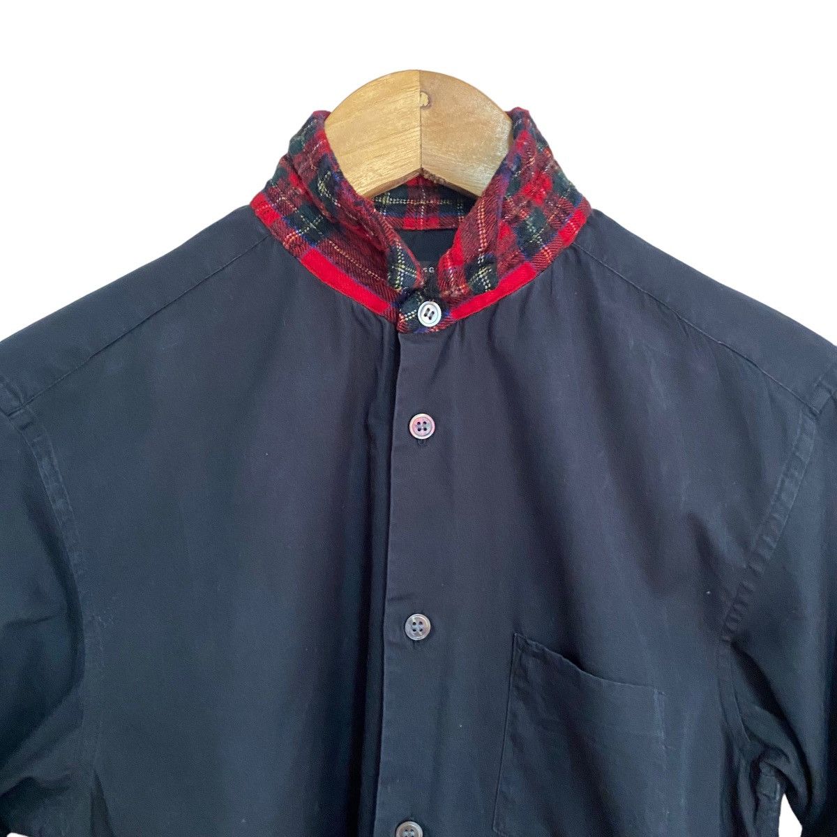 Comme des Garcons Homme Plus Comme Des Garcons Homme Plus Button Up wool Collar Size US XS / EU 42 / 0 - 8 Thumbnail