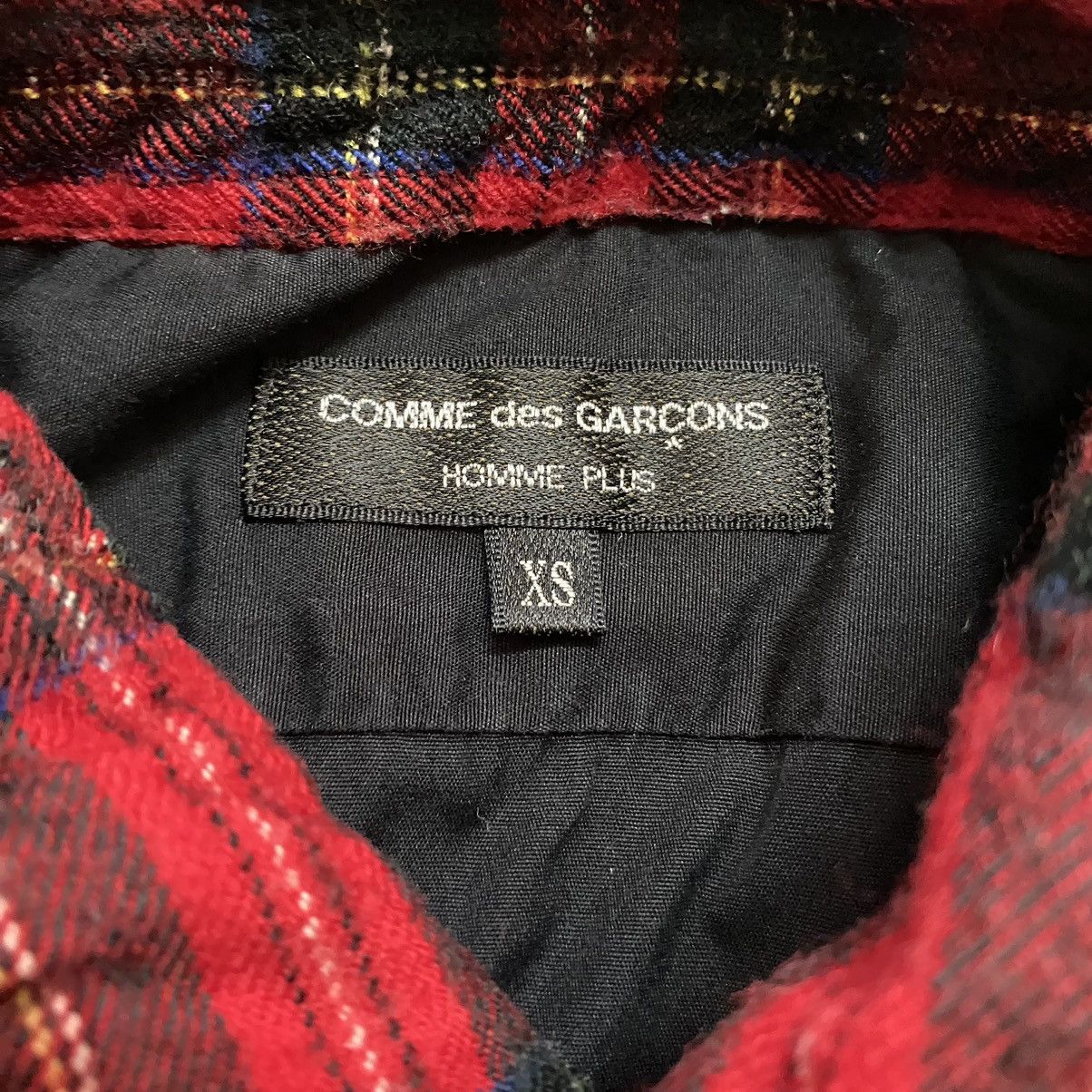 Comme des Garcons Homme Plus Comme Des Garcons Homme Plus Button Up wool Collar Size US XS / EU 42 / 0 - 14 Thumbnail