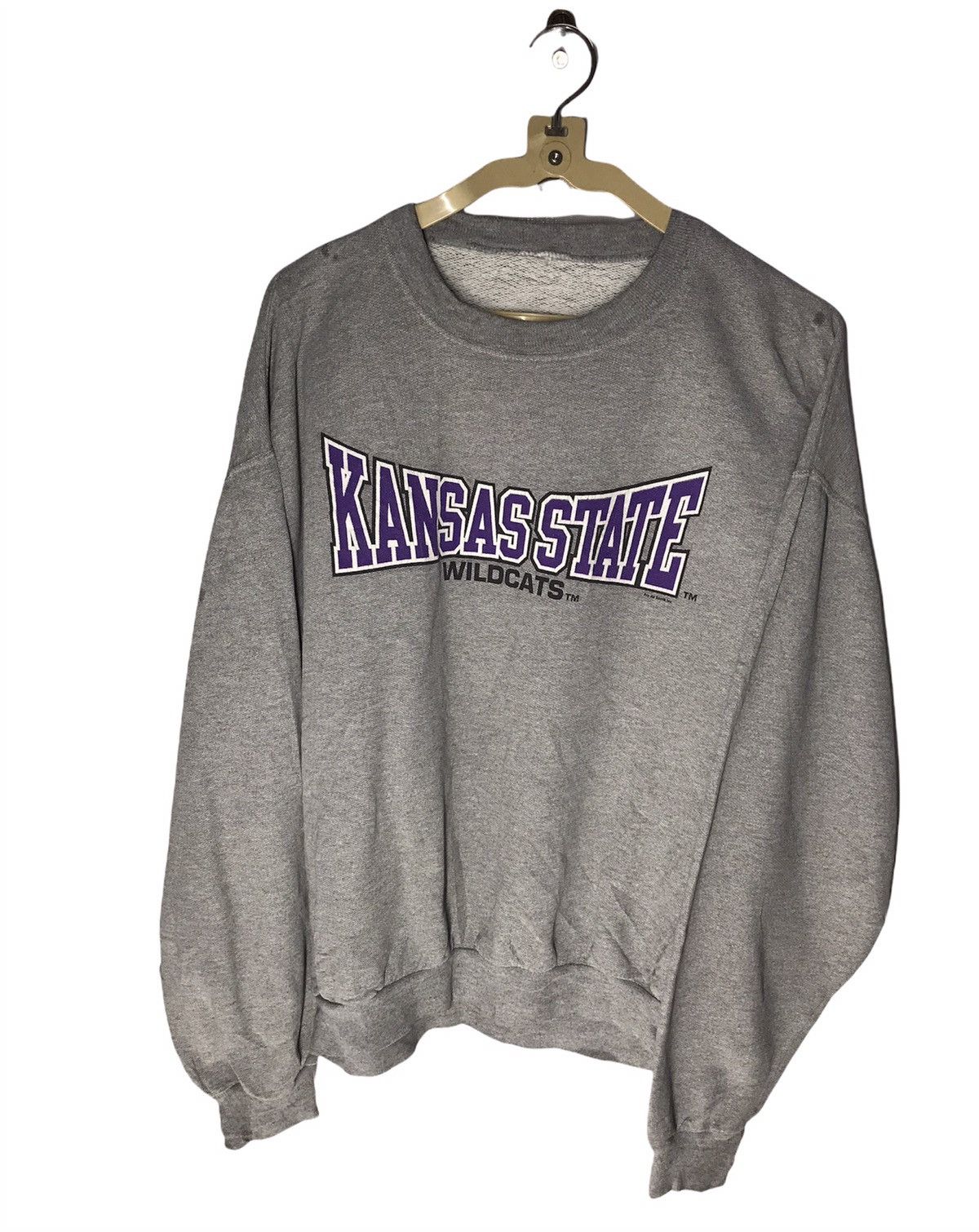 Vintage Kansas state wildcats crewneck sweatshirt Size US L / EU 52-54 / 3 - 1 Thumbnail