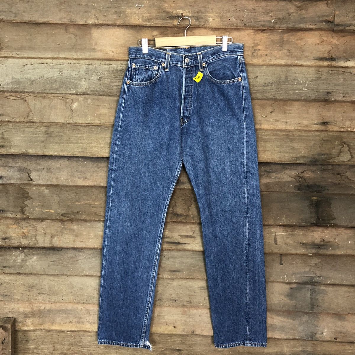 image of 501 Levis Strauss Blue Denim Jeans Pants 3844, Women's (Size 31)