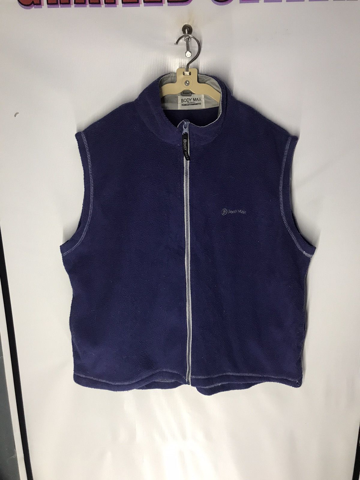 Japanese Brand × Kansai Yamamoto Body max designer by kansai Yamamoto zipper sleeveless Size US M / EU 48-50 / 2 - 6 Thumbnail