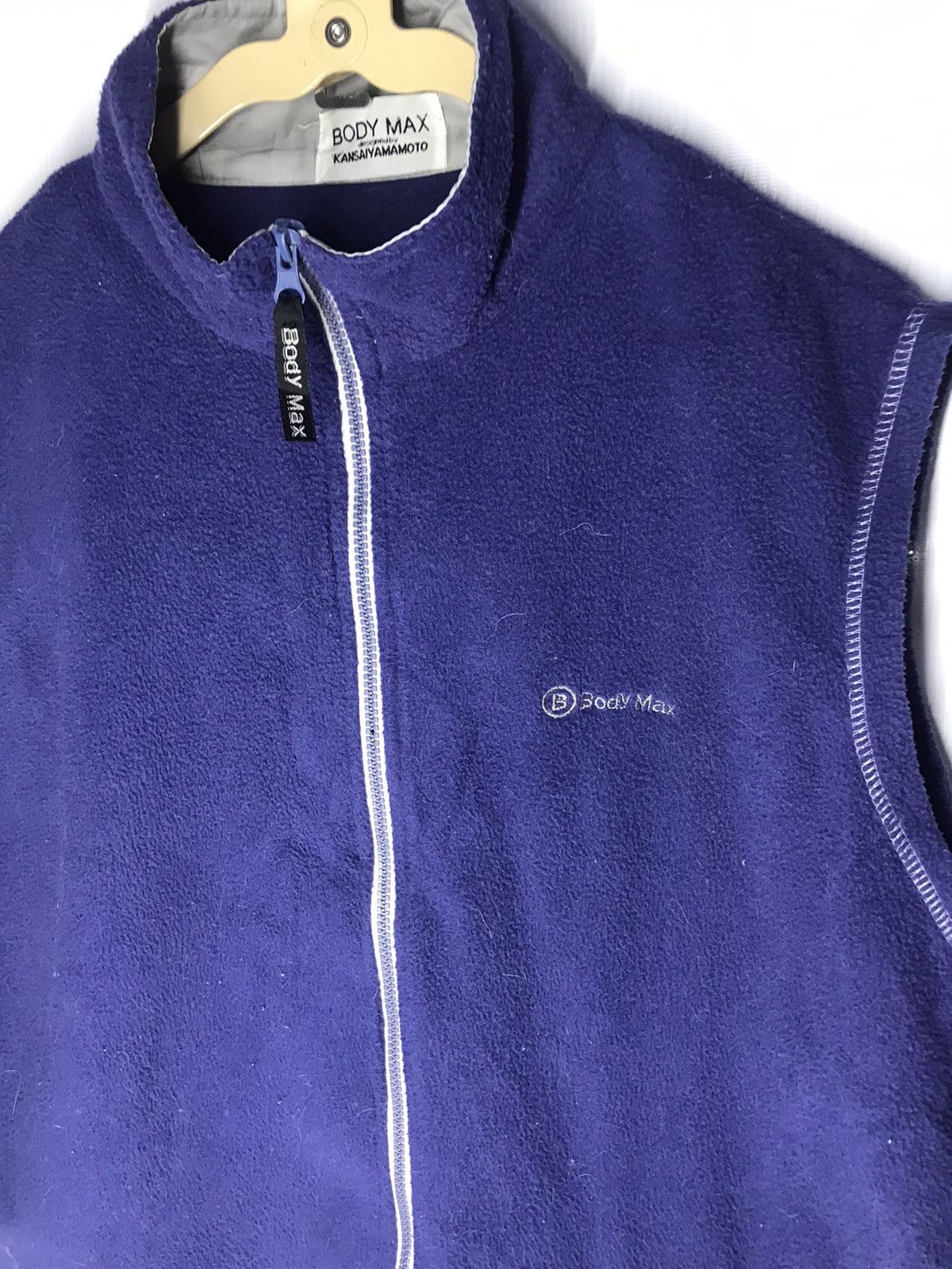 Japanese Brand × Kansai Yamamoto Body max designer by kansai Yamamoto zipper sleeveless Size US M / EU 48-50 / 2 - 5 Thumbnail