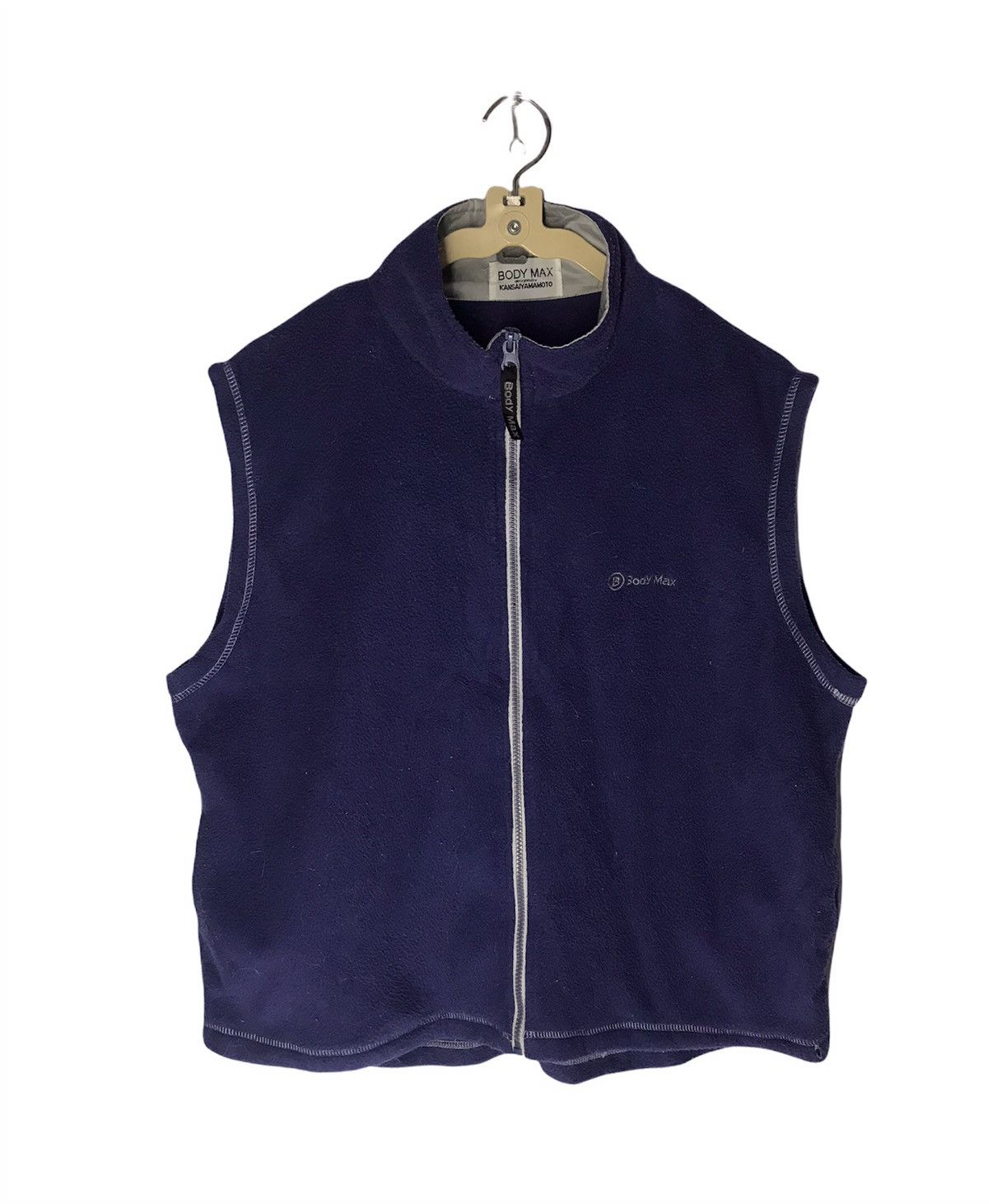Japanese Brand × Kansai Yamamoto Body max designer by kansai Yamamoto zipper sleeveless Size US M / EU 48-50 / 2 - 1 Thumbnail