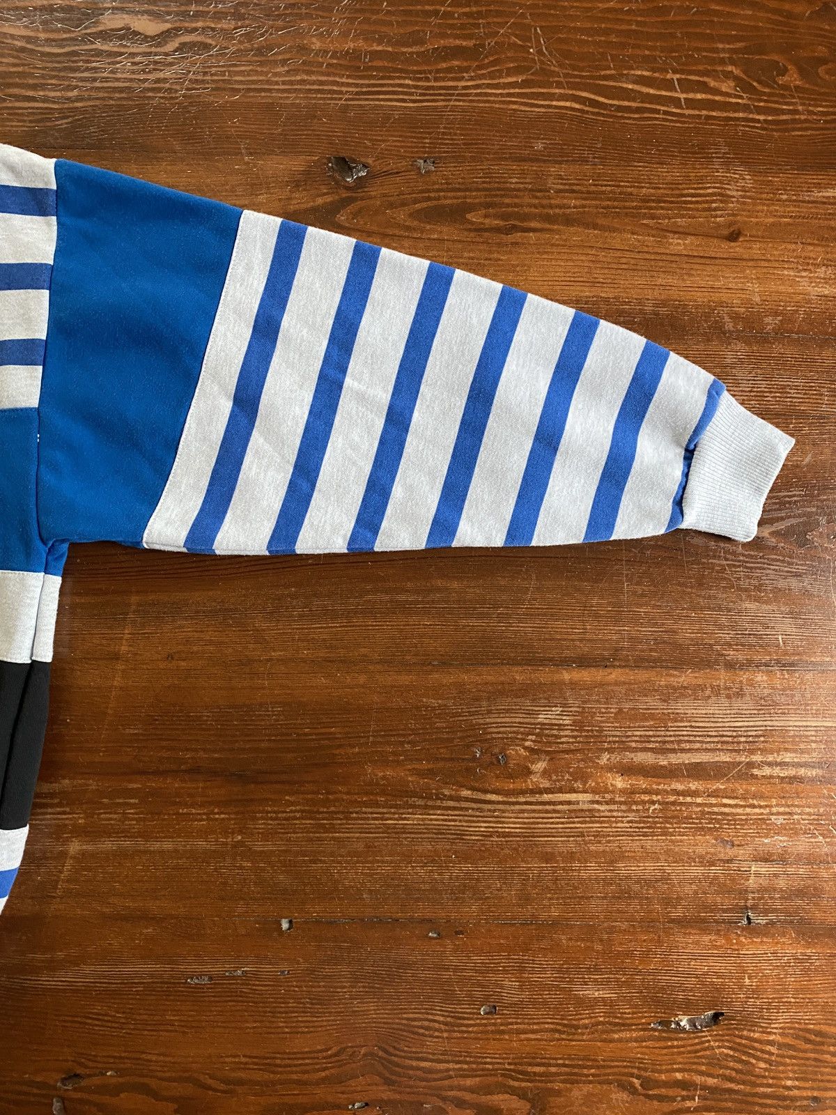 Vintage Vintage 90’s Claybrooke Striped Polo Sweatshirt Size US L / EU 52-54 / 3 - 11 Thumbnail