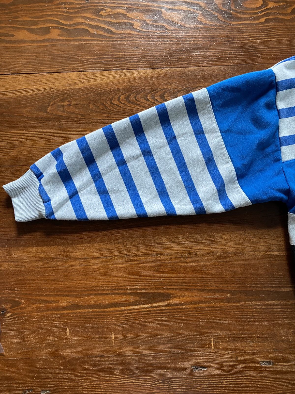 Vintage Vintage 90’s Claybrooke Striped Polo Sweatshirt Size US L / EU 52-54 / 3 - 10 Thumbnail