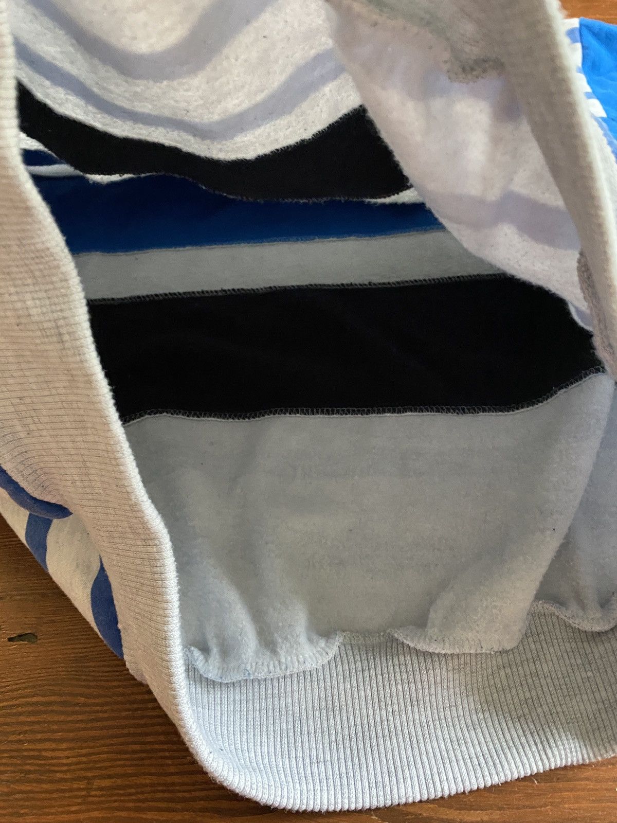 Vintage Vintage 90’s Claybrooke Striped Polo Sweatshirt Size US L / EU 52-54 / 3 - 6 Thumbnail