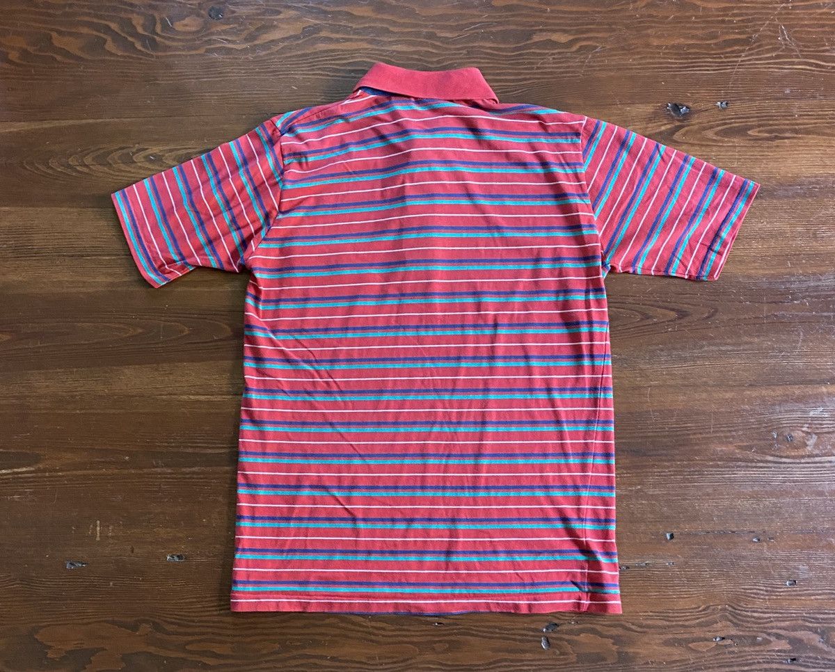 Vintage Vintage 80’s Manhattan Striped Pocket Polo Size US S / EU 44-46 / 1 - 8 Thumbnail