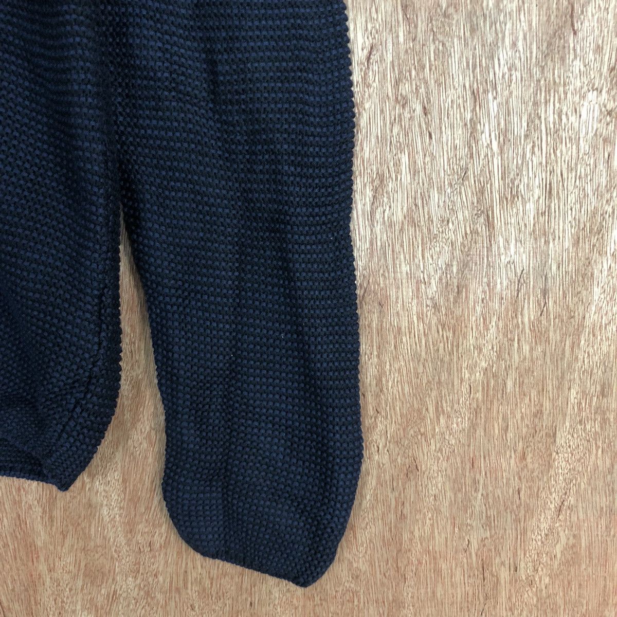 Homespun Knitwear ESprit Dark Blue Cardigan knitwear #c865 Size US L / EU 52-54 / 3 - 4 Thumbnail
