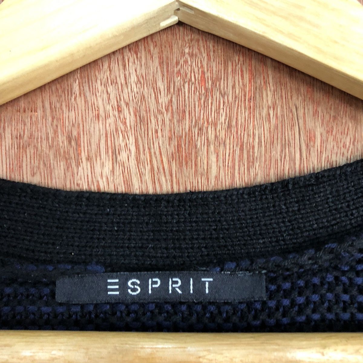 Homespun Knitwear ESprit Dark Blue Cardigan knitwear #c865 Size US L / EU 52-54 / 3 - 10 Thumbnail