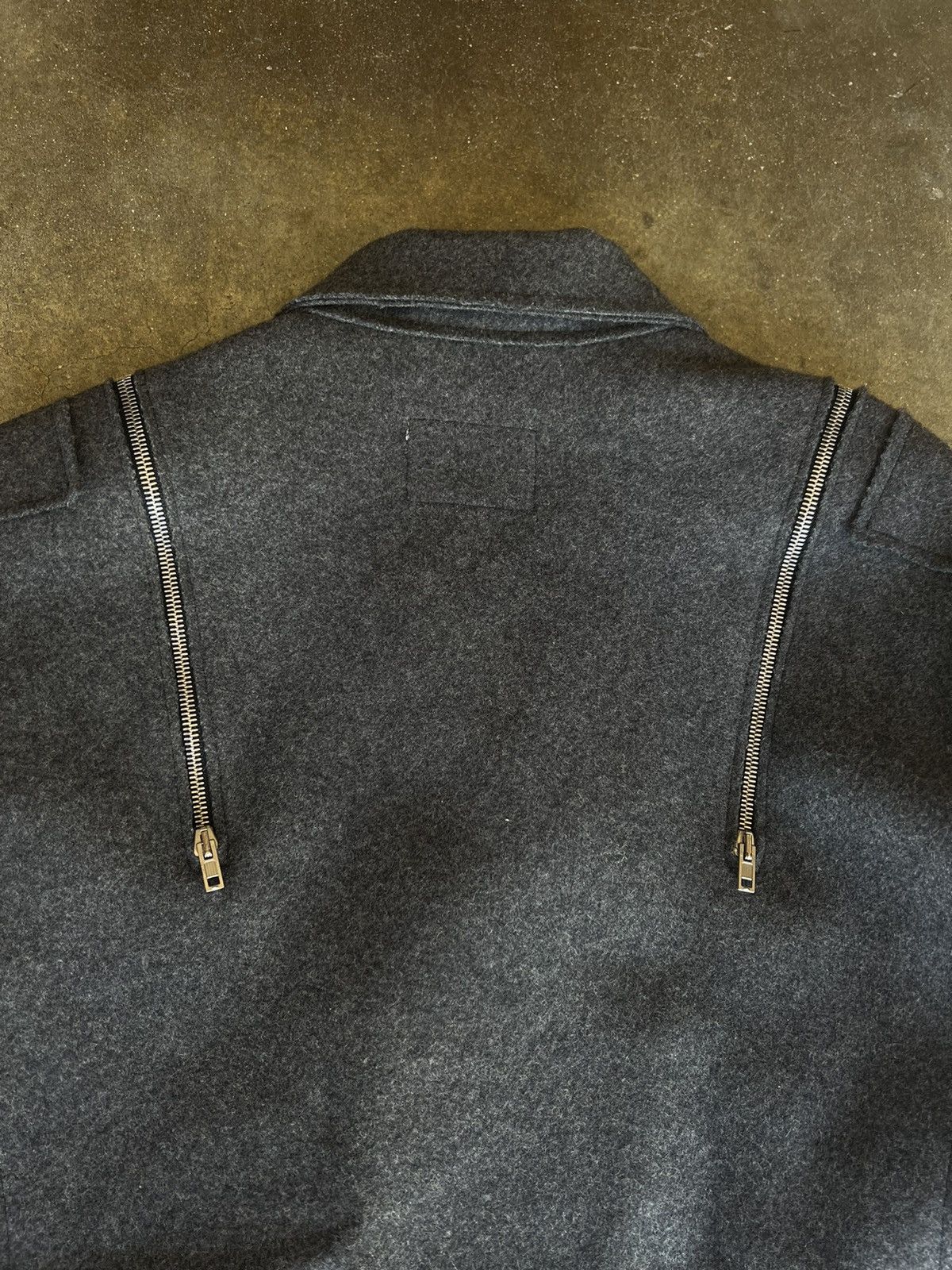 Walter Van Beirendonck W & LT Walter Van Beirendonck Wool Zipper Coat Jacket Size US M / EU 48-50 / 2 - 10 Thumbnail