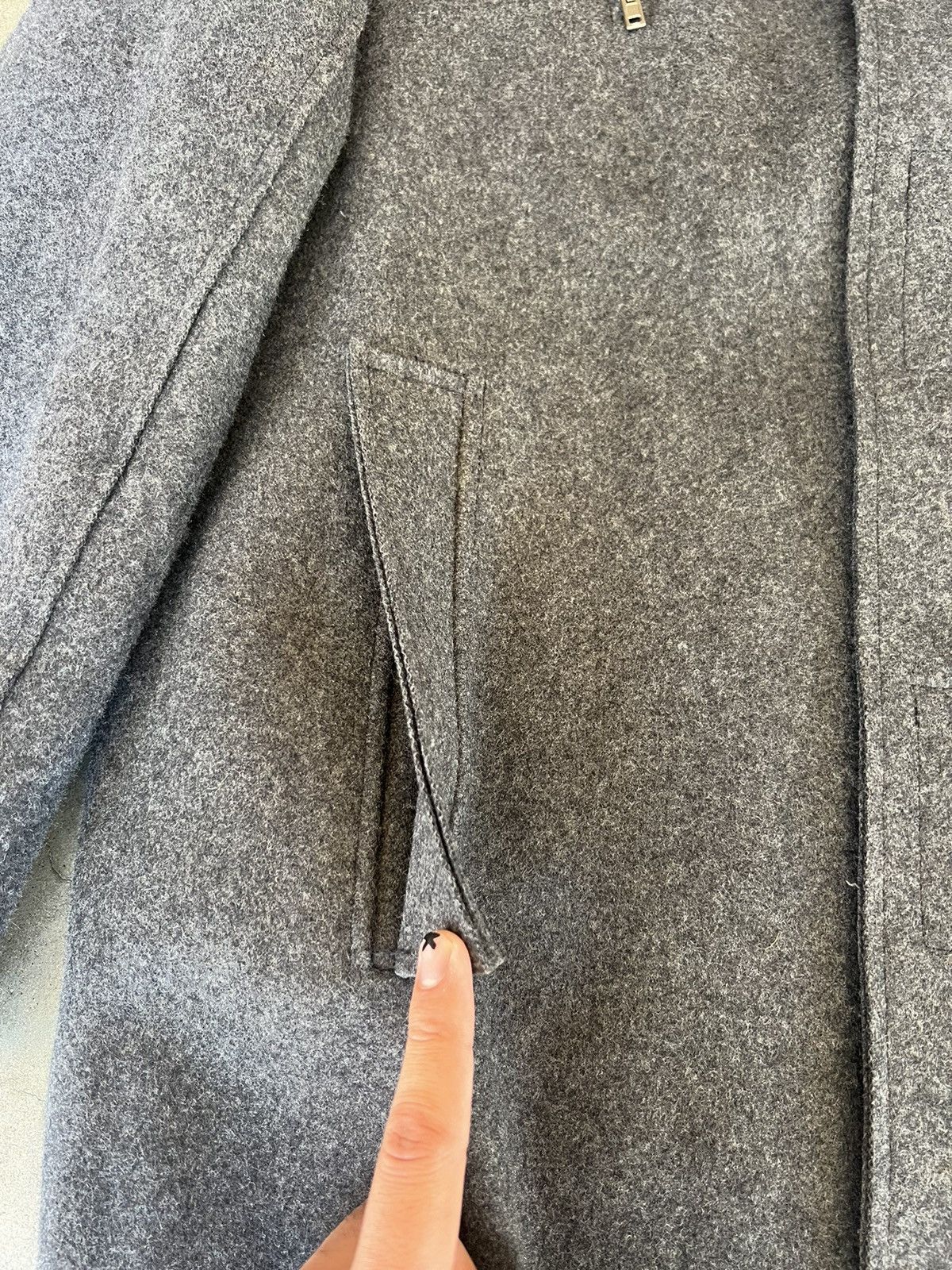 Walter Van Beirendonck W & LT Walter Van Beirendonck Wool Zipper Coat Jacket Size US M / EU 48-50 / 2 - 3 Thumbnail