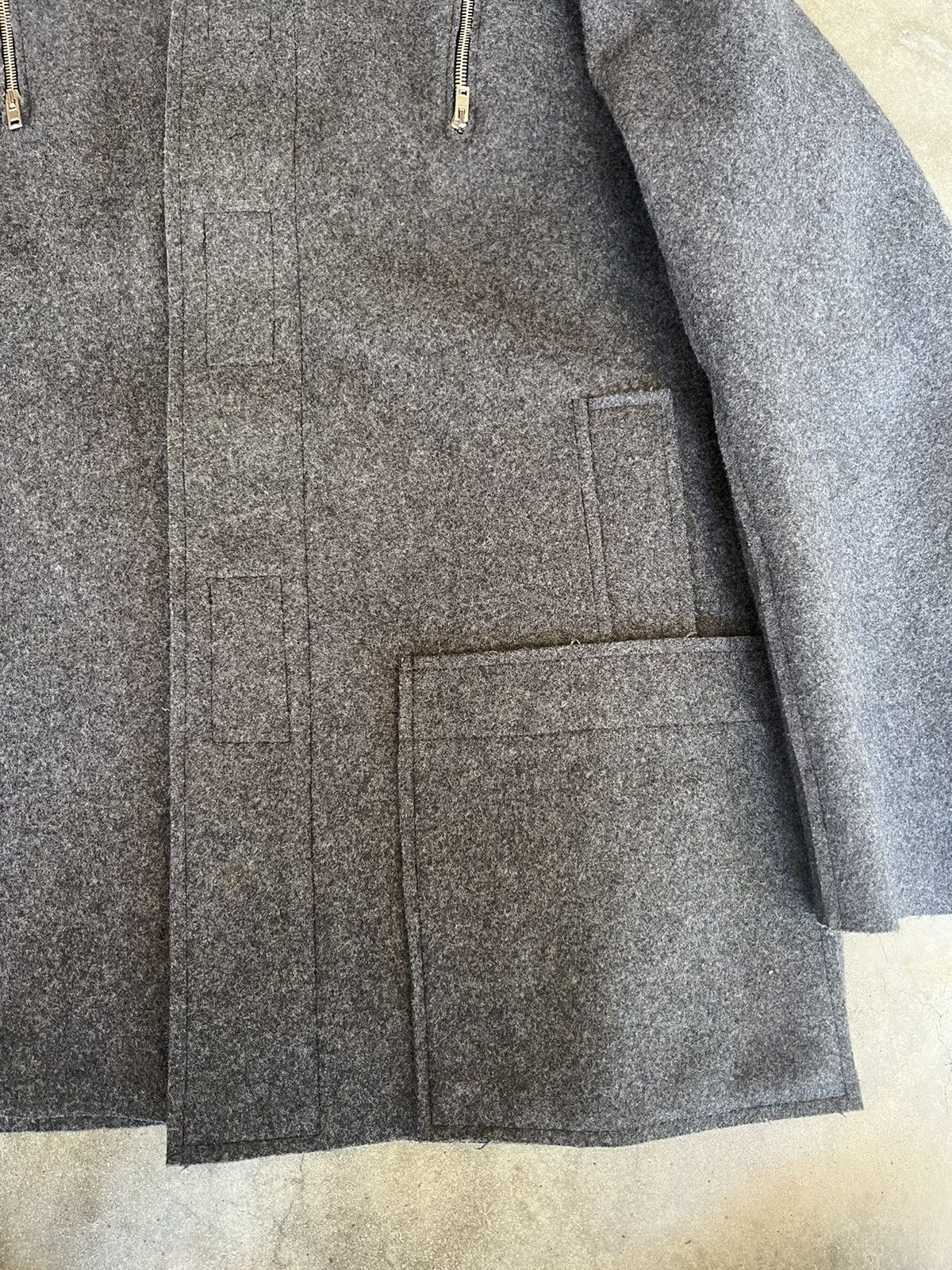 Walter Van Beirendonck W & LT Walter Van Beirendonck Wool Zipper Coat Jacket Size US M / EU 48-50 / 2 - 4 Thumbnail