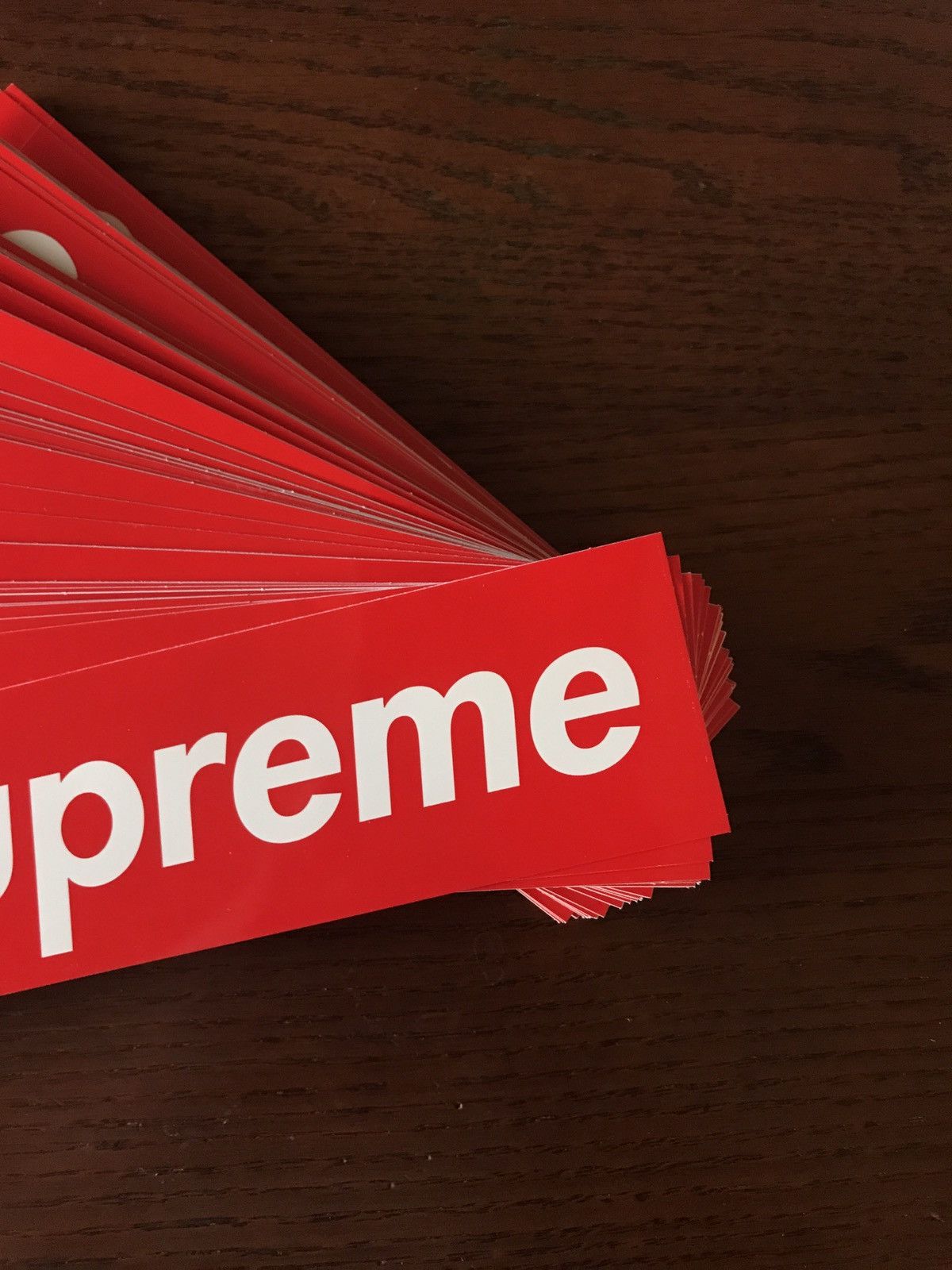 Supreme Supreme Red Box Logo Stickers (50 Count) Size ONE SIZE - 3 Thumbnail