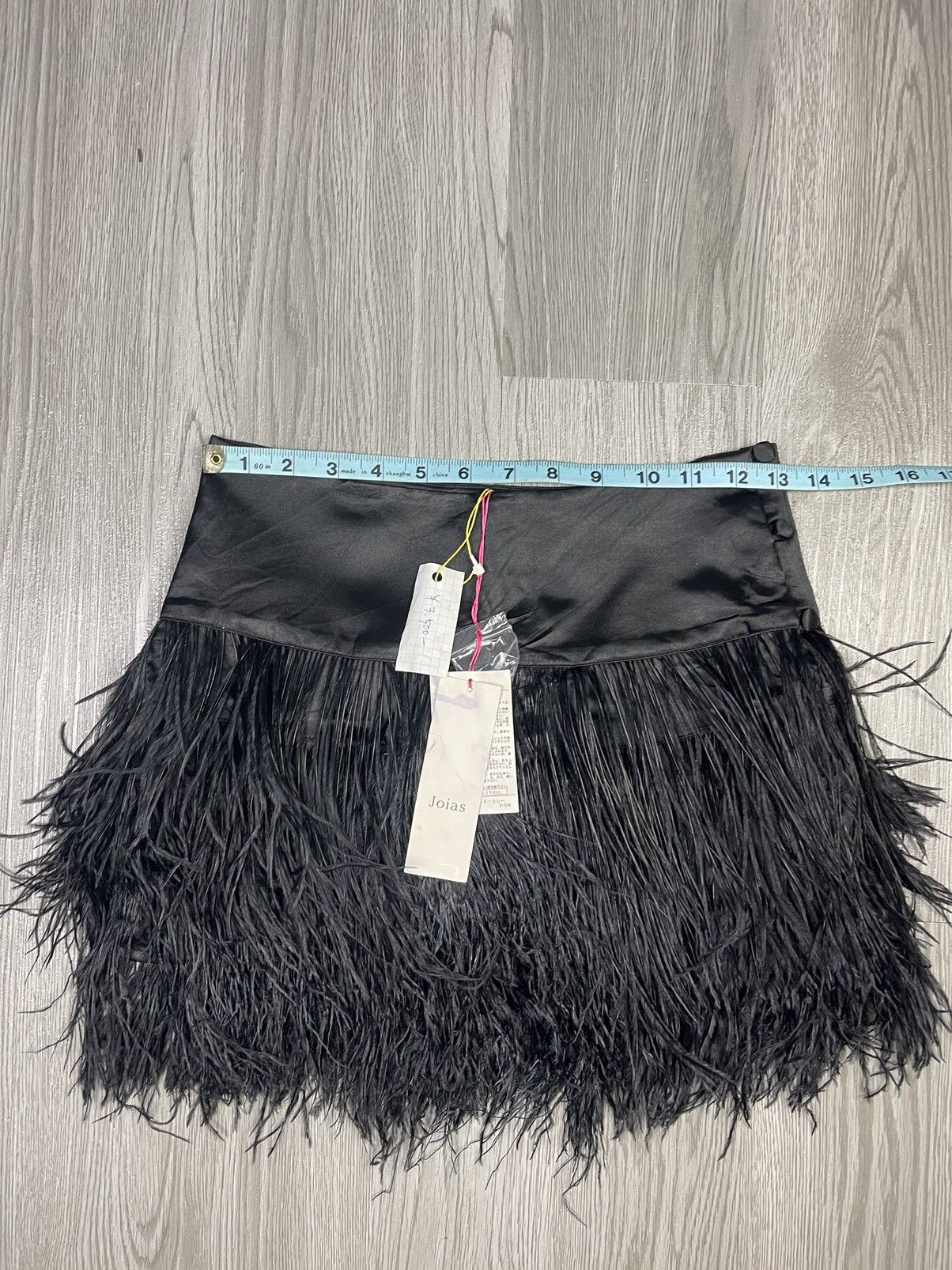 Japanese Brand × Seditionaries Joias Japan Feathers all black mini skirt Size 26" / US 2 / IT 38 - 10 Thumbnail