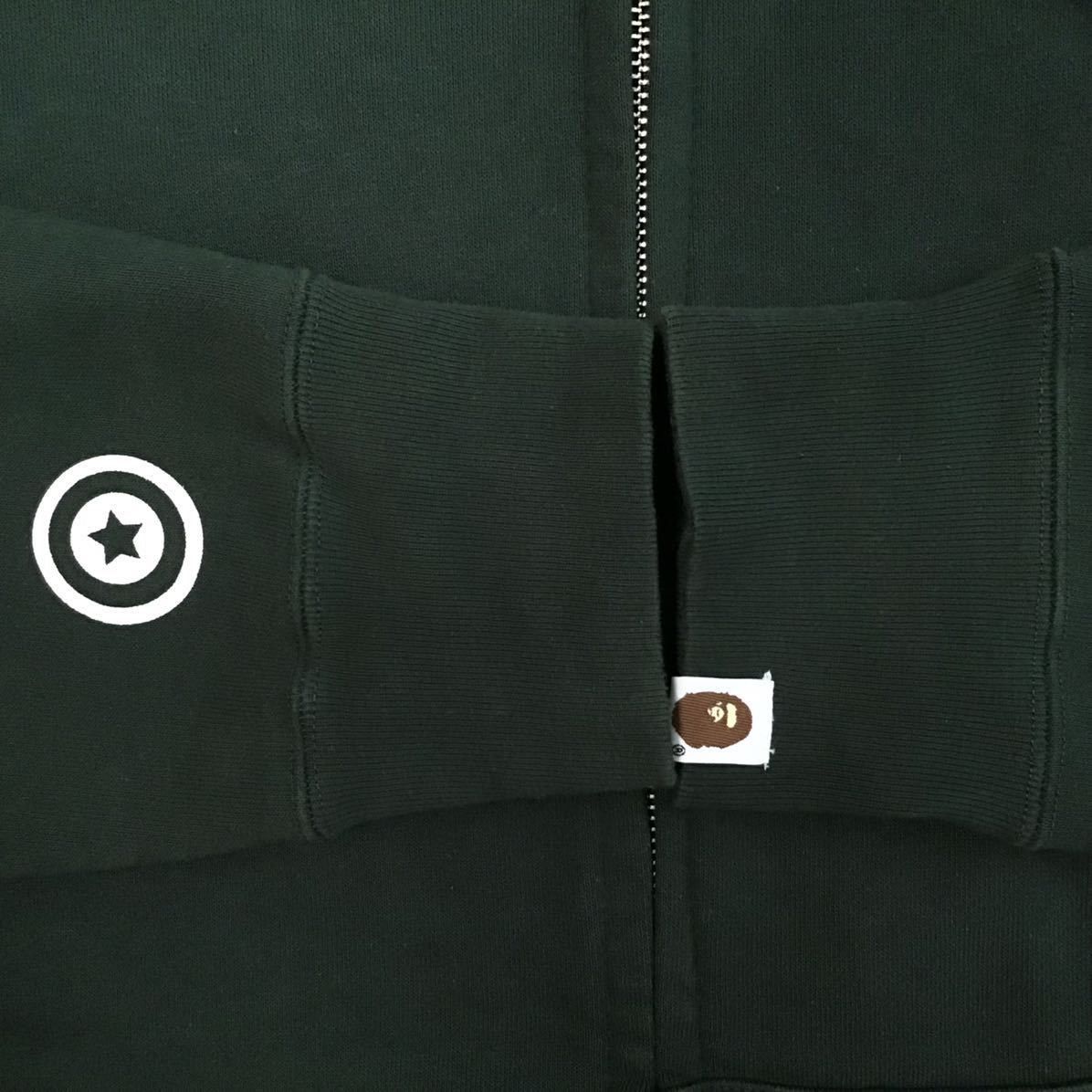 Bape ABC camo green × DARK green shark full zip hoodie BAPE Size US XXL / EU 58 / 5 - 6 Thumbnail