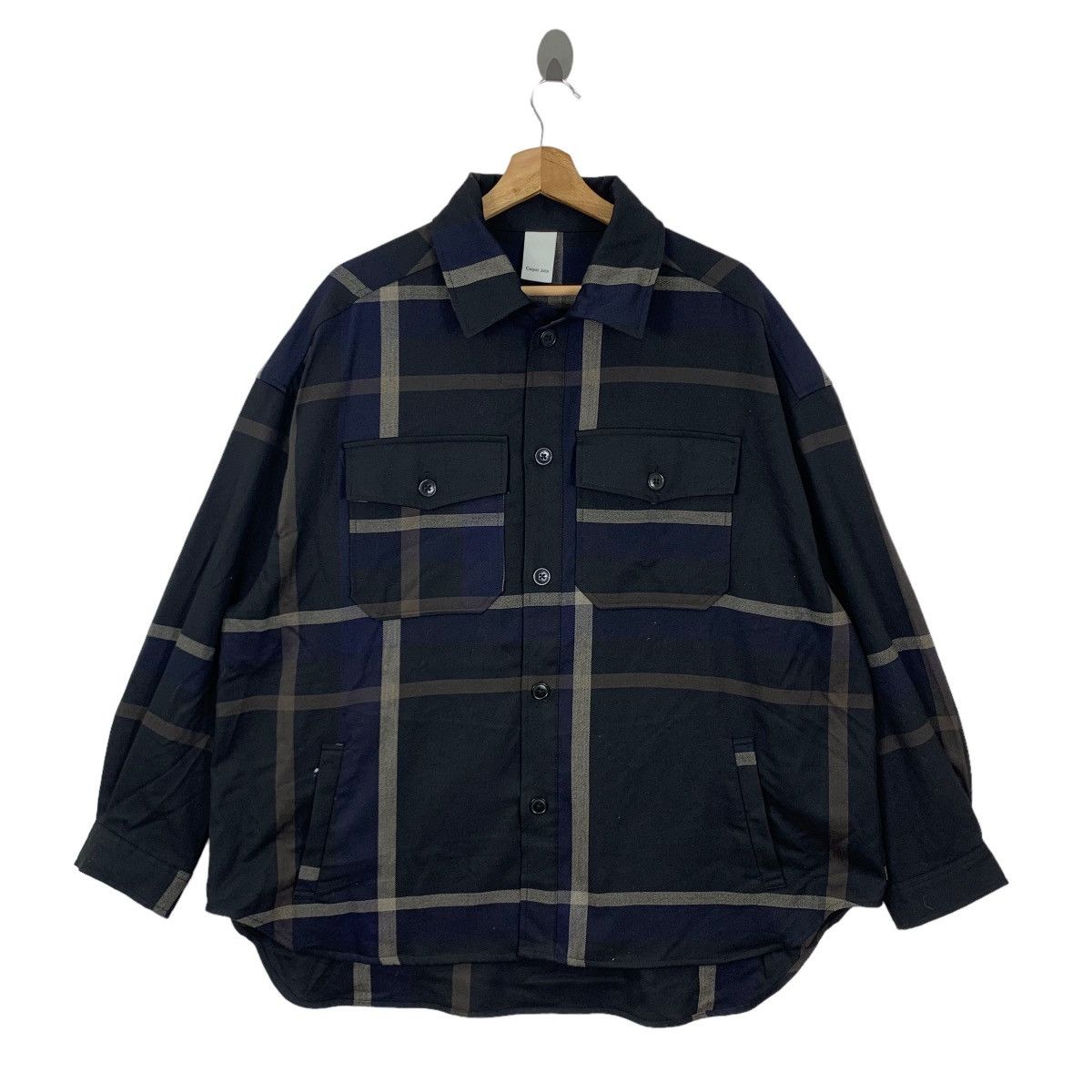 Vintage Casper John Tartan Button Shirts