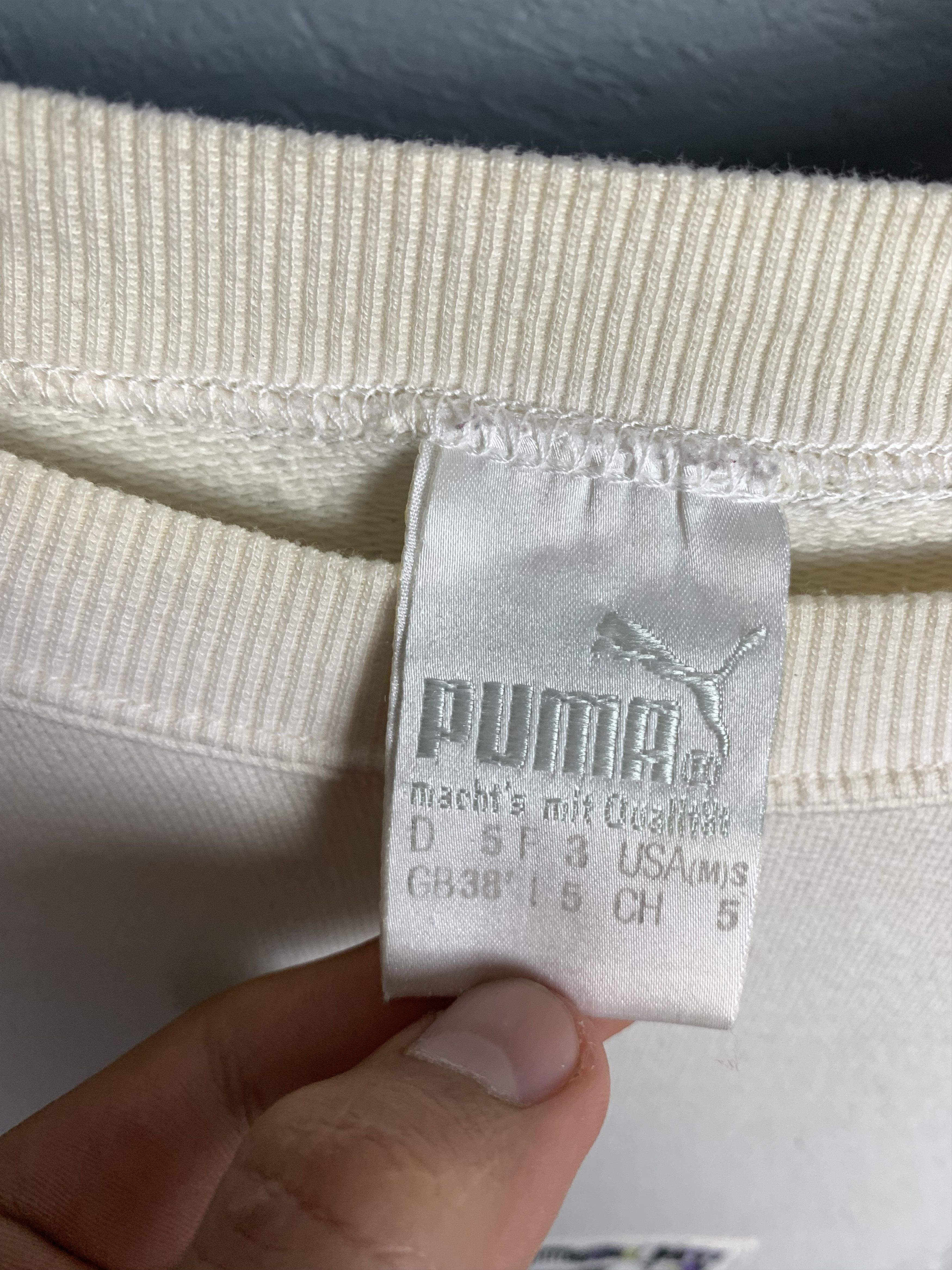 Puma PUMA 90s Vintage Oldschool Sweatshirt Size US L / EU 52-54 / 3 - 4 Thumbnail