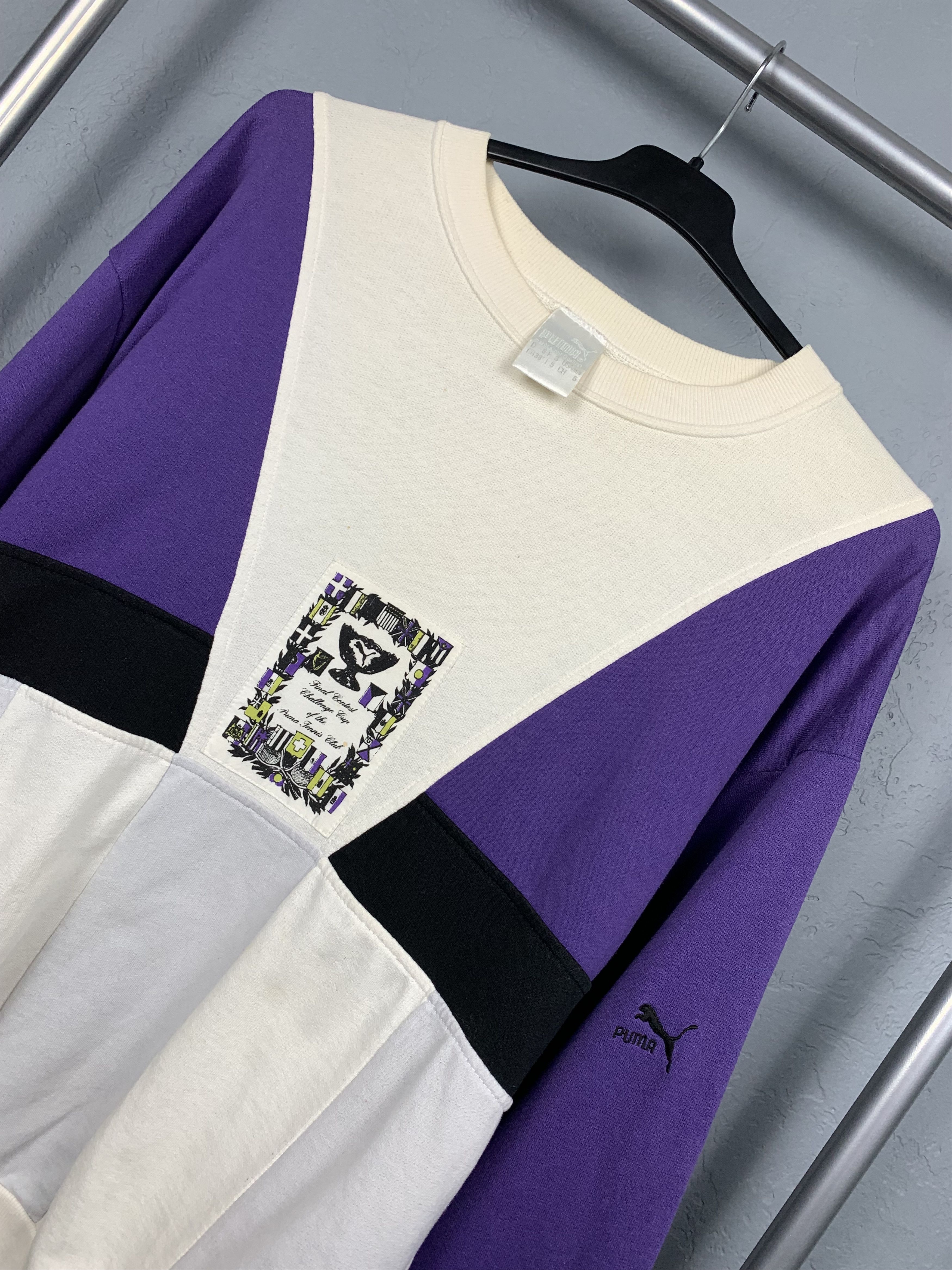 Puma PUMA 90s Vintage Oldschool Sweatshirt Size US L / EU 52-54 / 3 - 2 Thumbnail