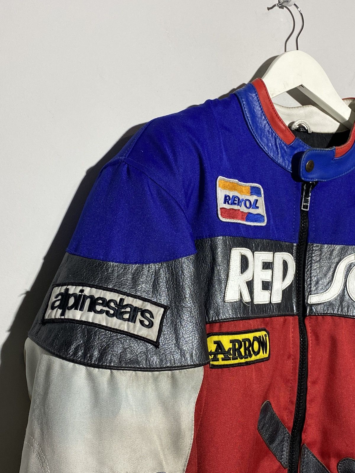 Vintage Repsol vintage men’s racing jacket Size US XL / EU 56 / 4 - 14 Thumbnail