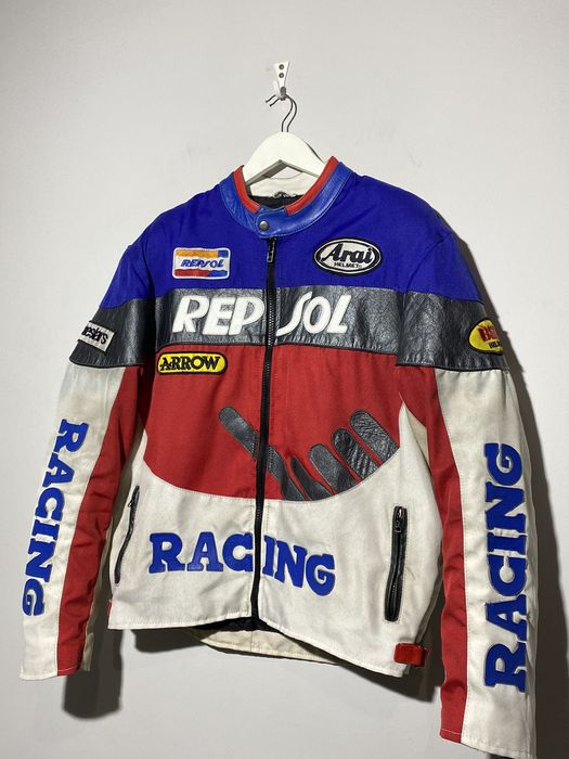 Vintage Repsol vintage men’s racing jacket | Grailed