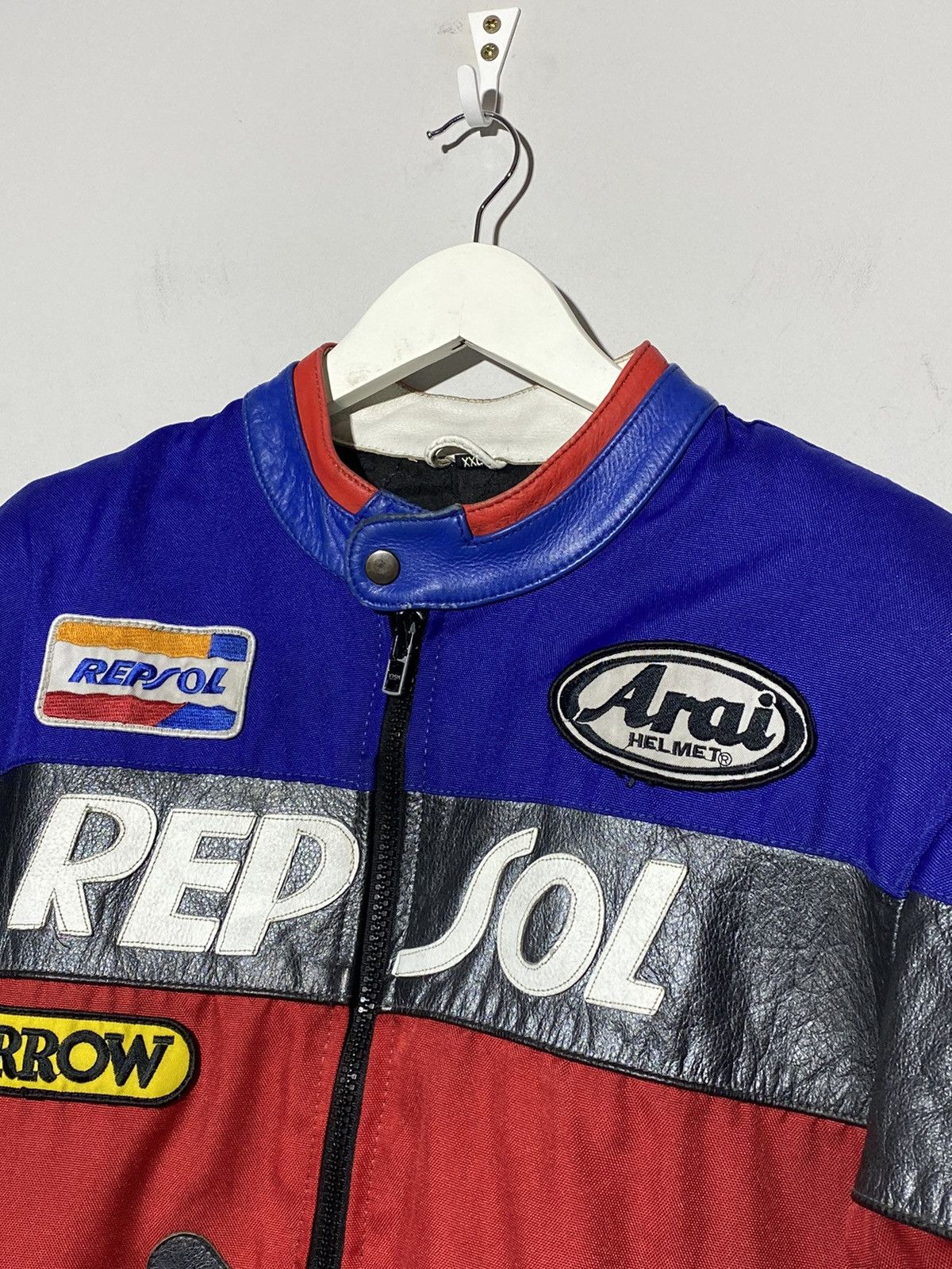 Vintage Repsol vintage men’s racing jacket Size US XL / EU 56 / 4 - 9 Thumbnail