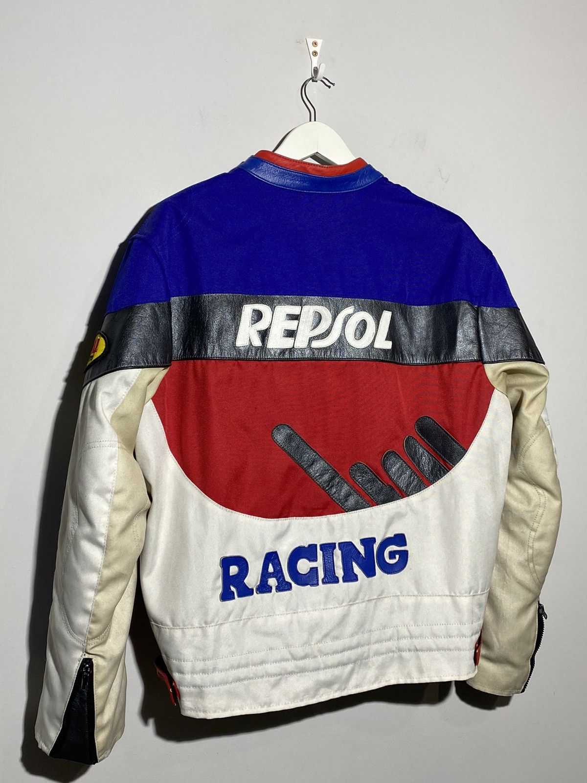 Vintage Repsol vintage men’s racing jacket Size US XL / EU 56 / 4 - 3 Thumbnail