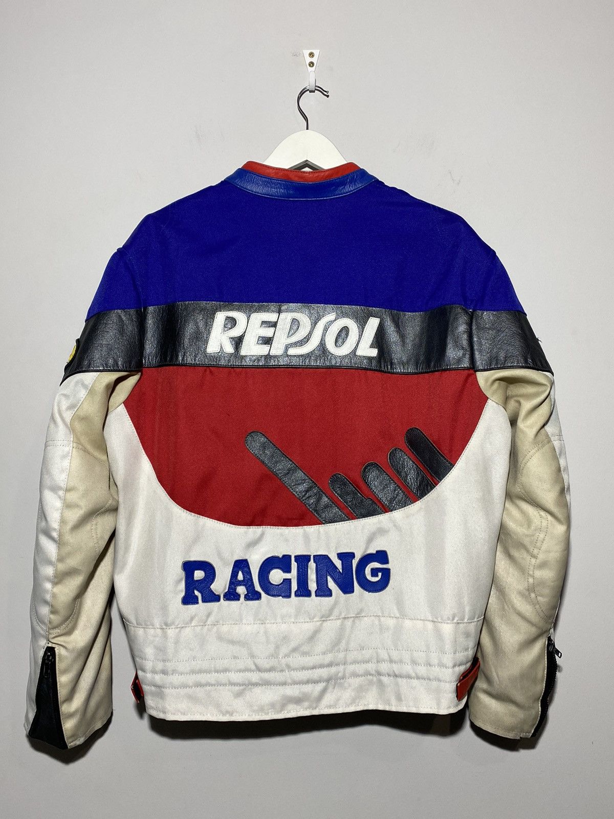 Vintage Repsol vintage men’s racing jacket Size US XL / EU 56 / 4 - 4 Thumbnail