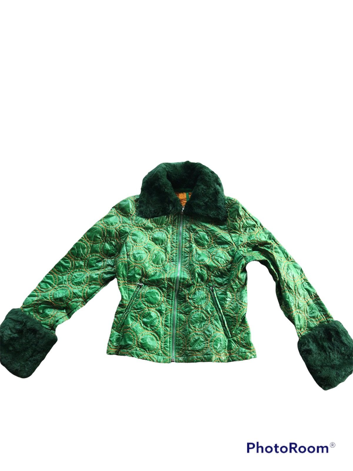 image of Vintage Yuji Yamada Jacket Saiz S in Green, Men's (Size Small)