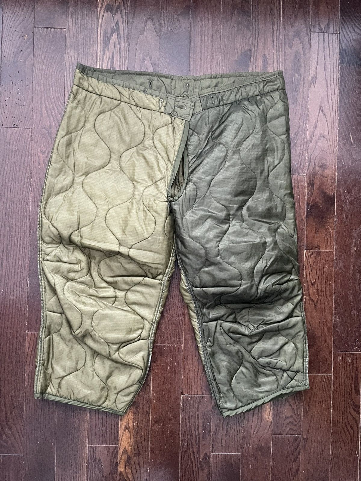 Vintage Vintage USGI Over Cargo Pants Cold Weather Parachute Olive Size US 32 / EU 48 - 3 Thumbnail
