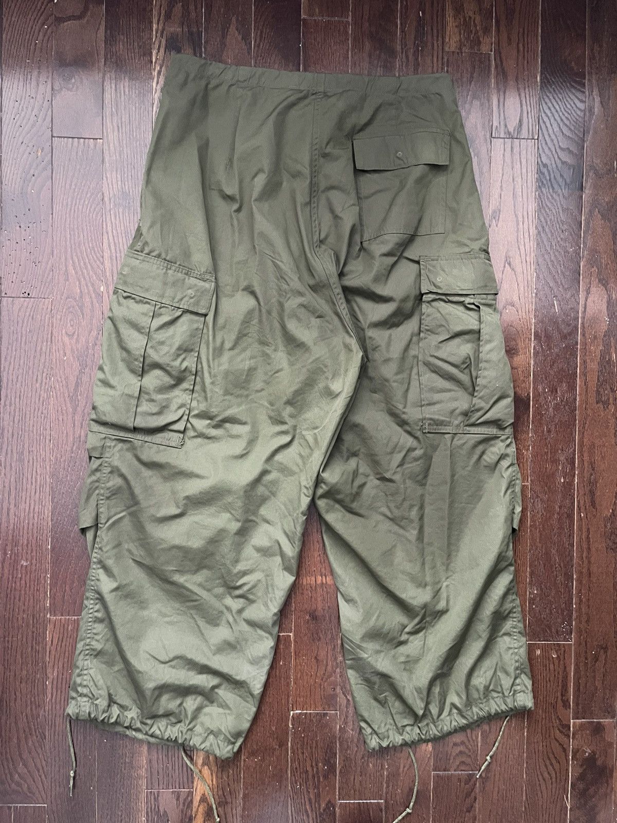 Vintage Vintage USGI Over Cargo Pants Cold Weather Parachute Olive Size US 32 / EU 48 - 2 Thumbnail