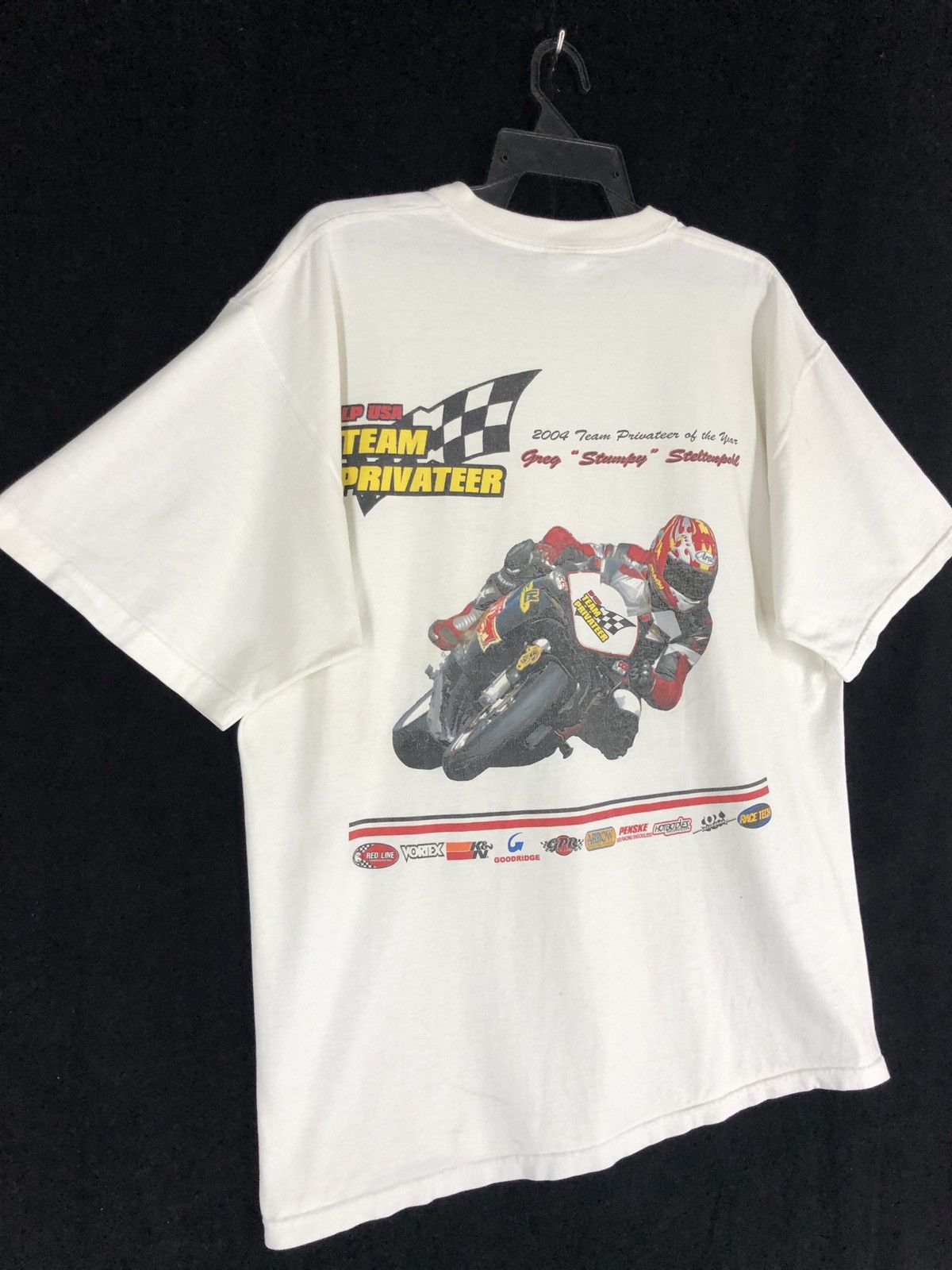 Vintage Vintage LP USA TEAM PRIVATEER Size US XL / EU 56 / 4 - 6 Thumbnail