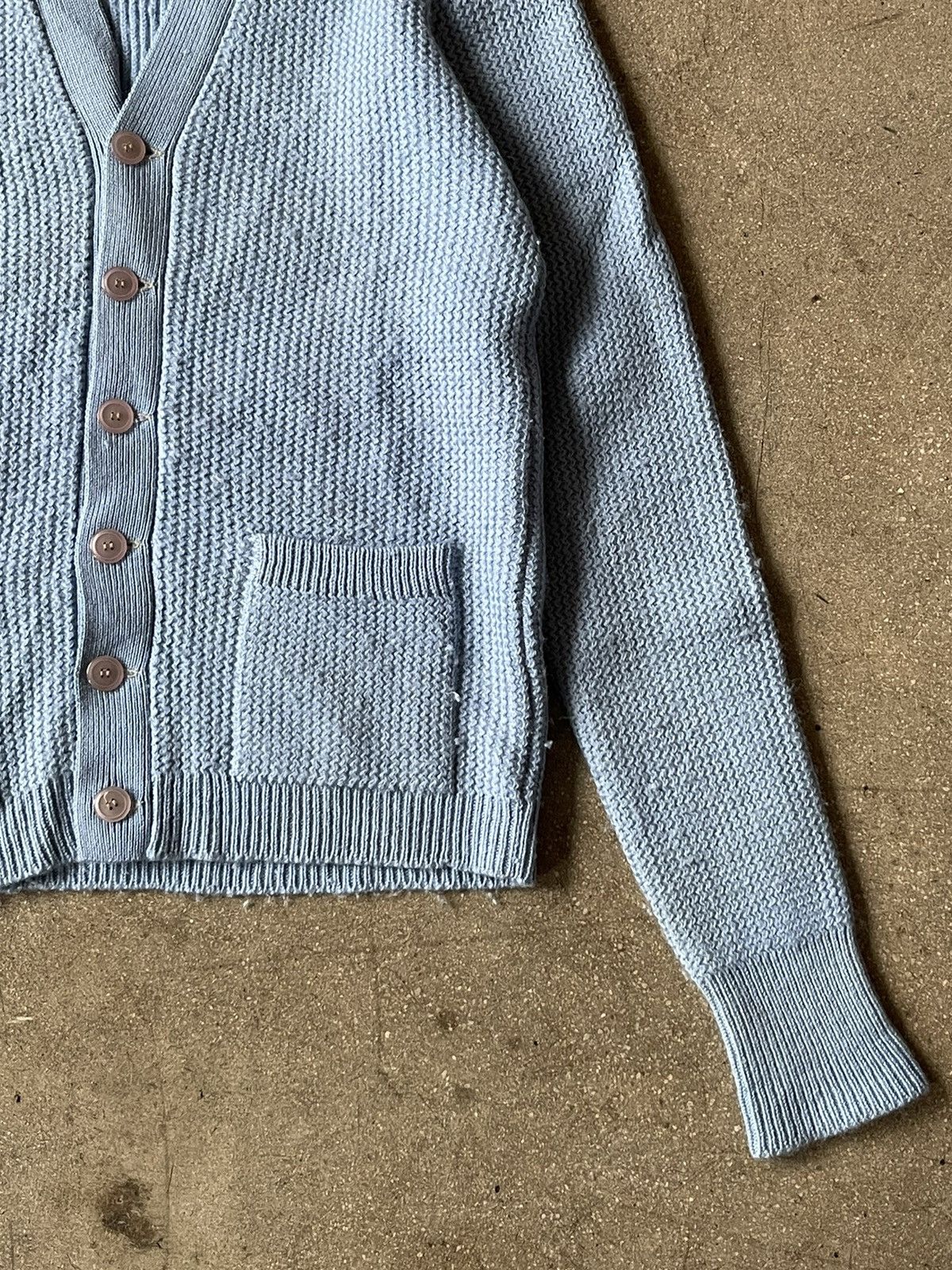 STILL BY HAND Vintage Wool Hand Loomed Cardigan Size US L / EU 52-54 / 3 - 4 Thumbnail