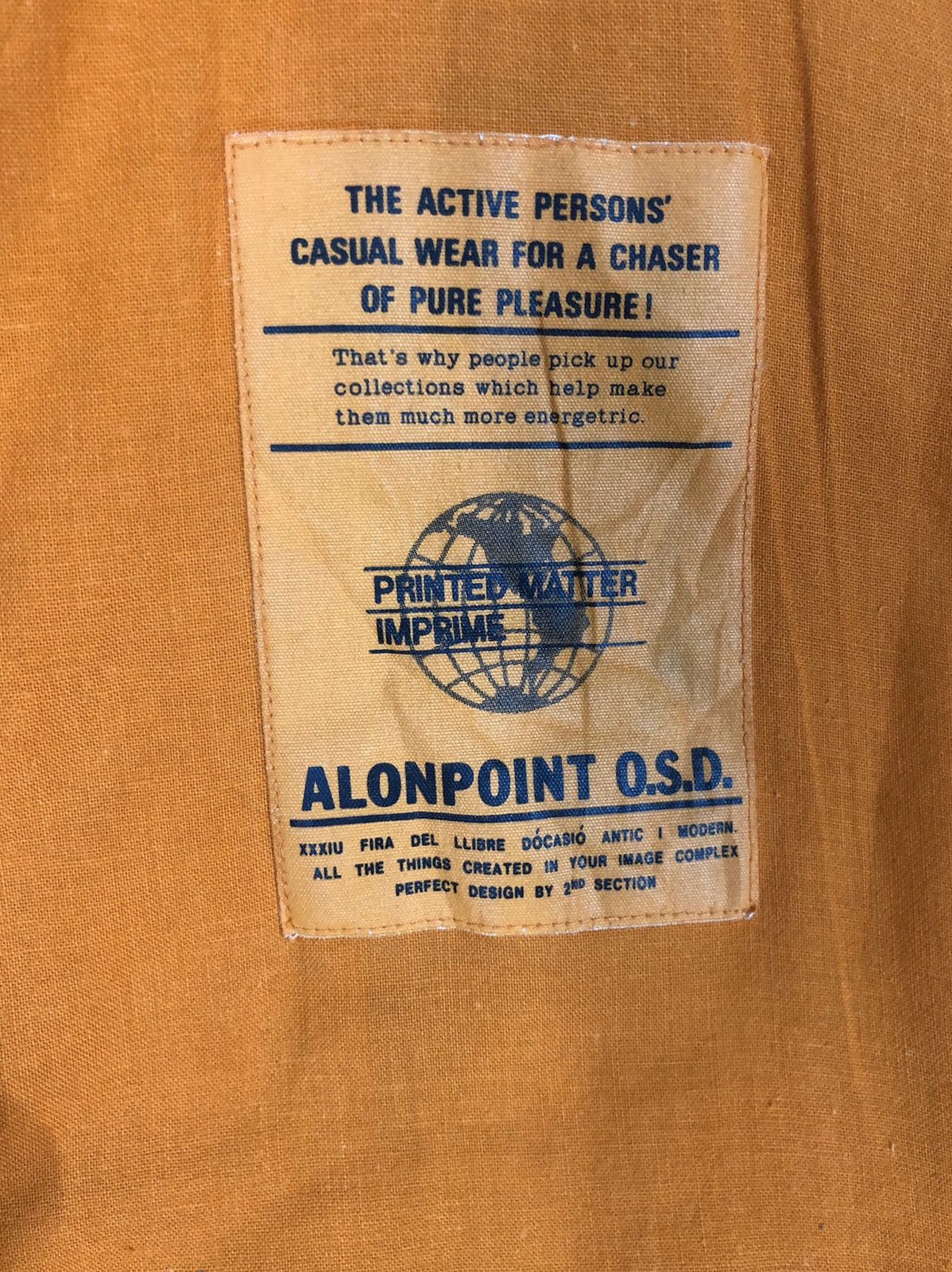 Japanese Brand Alon point jacket Nice Design Jacket Size US L / EU 52-54 / 3 - 8 Thumbnail