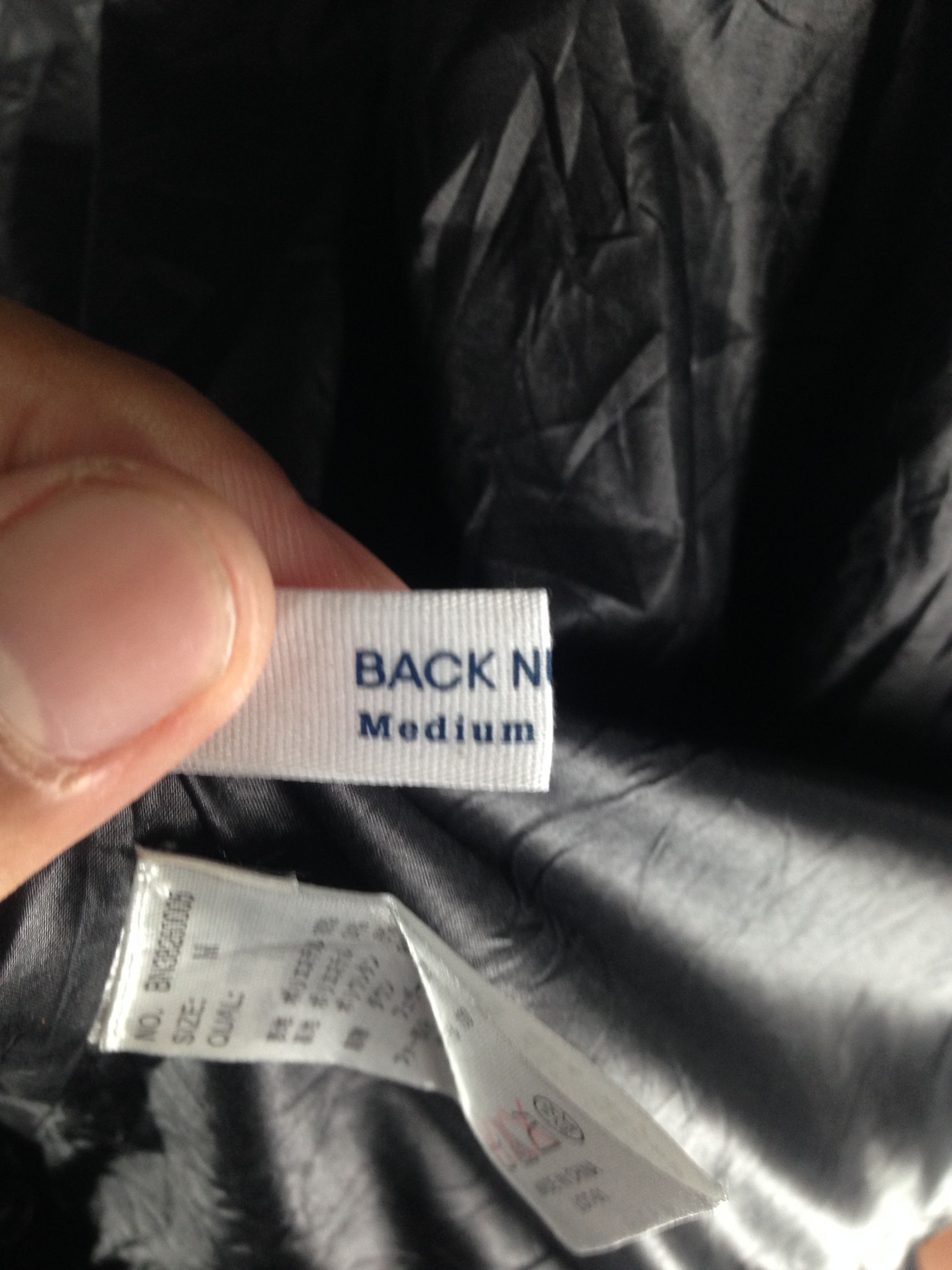Japanese Brand Back Number Down Coat - Size M 650 Fill Power, Faux Fur Hood Size US M / EU 48-50 / 2 - 9 Thumbnail