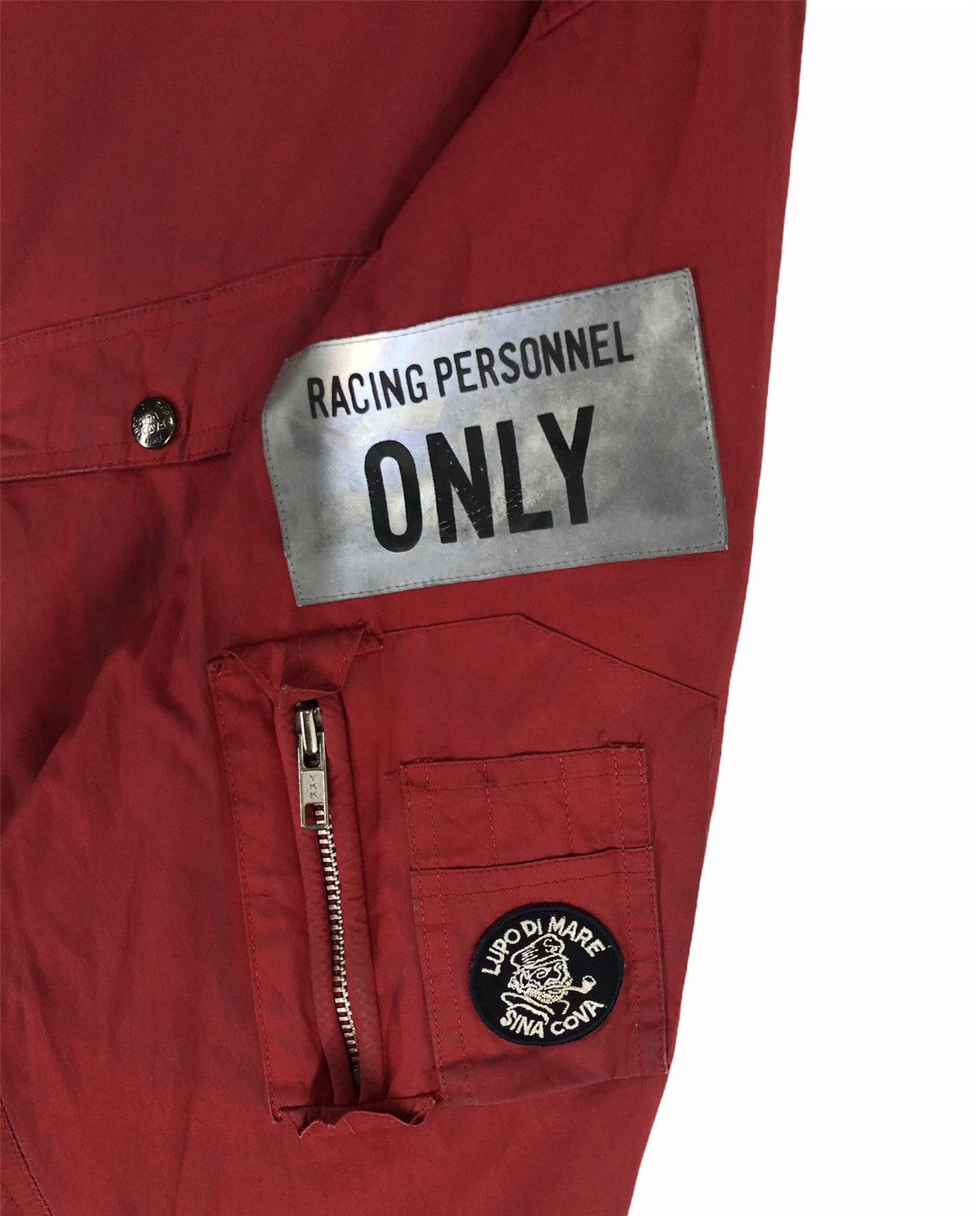 Vintage Lupo Di Mare Sina Cova Racing Personnel Only Jacket Size US L / EU 52-54 / 3 - 7 Thumbnail