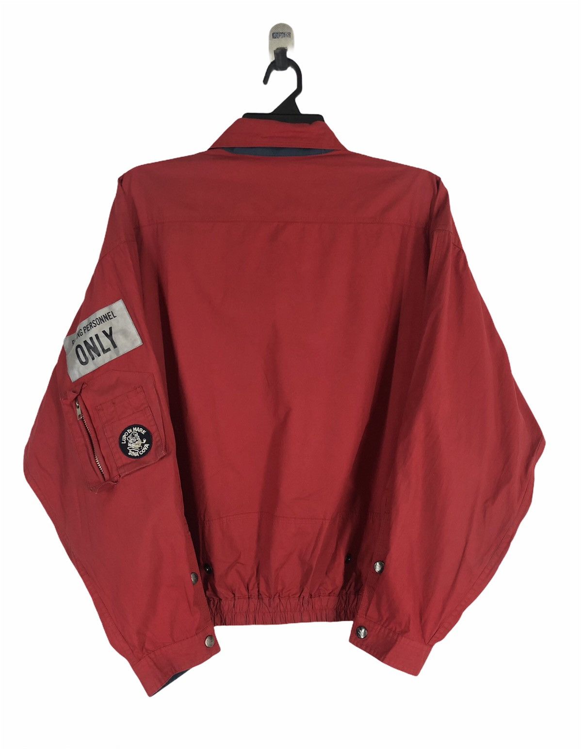 Vintage Lupo Di Mare Sina Cova Racing Personnel Only Jacket Size US L / EU 52-54 / 3 - 3 Thumbnail
