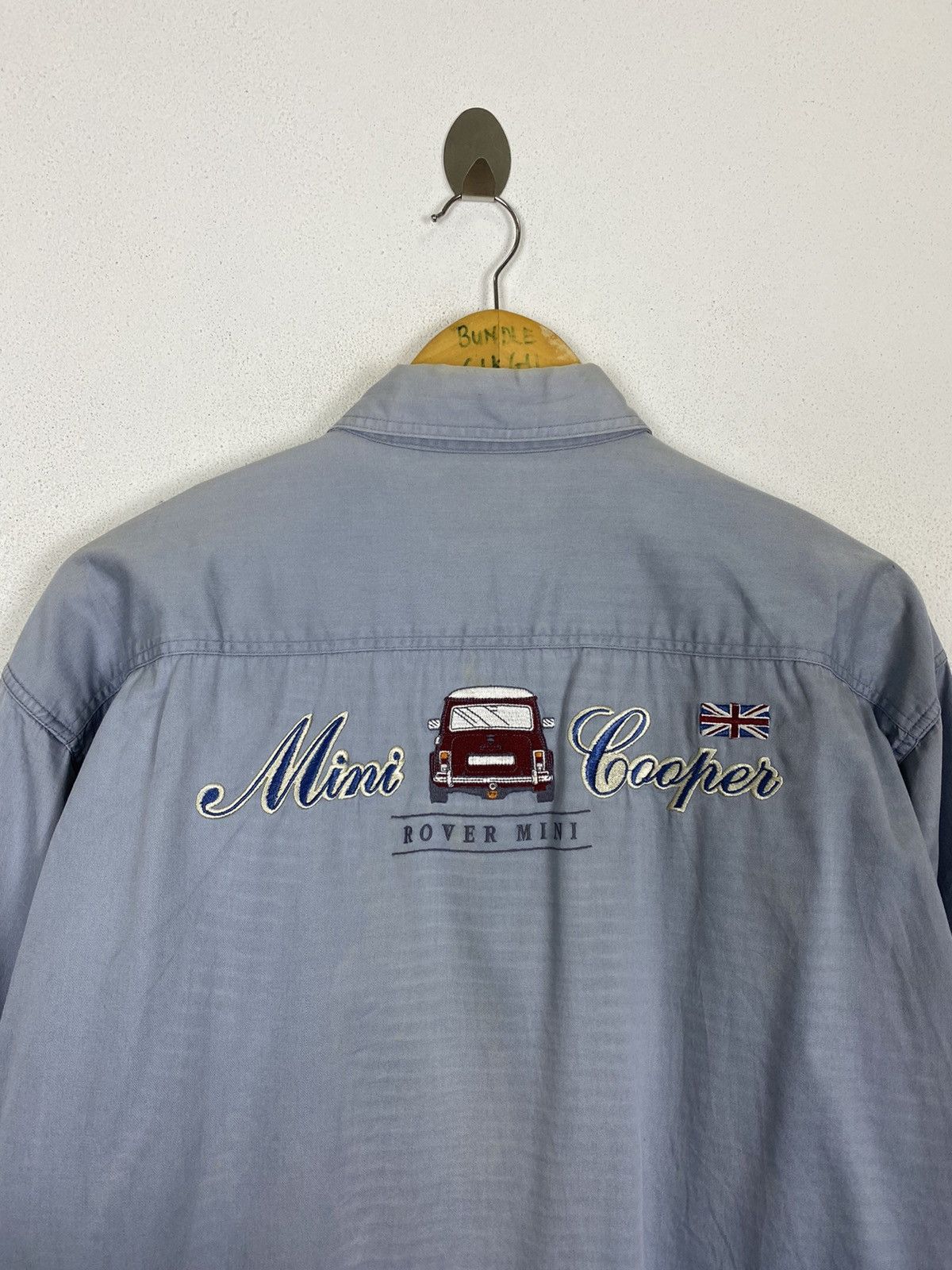 Vintage VINTAGE LITTLE BRITAIN ROVERMINI COOPERS SHIRT Size US L / EU 52-54 / 3 - 3 Thumbnail