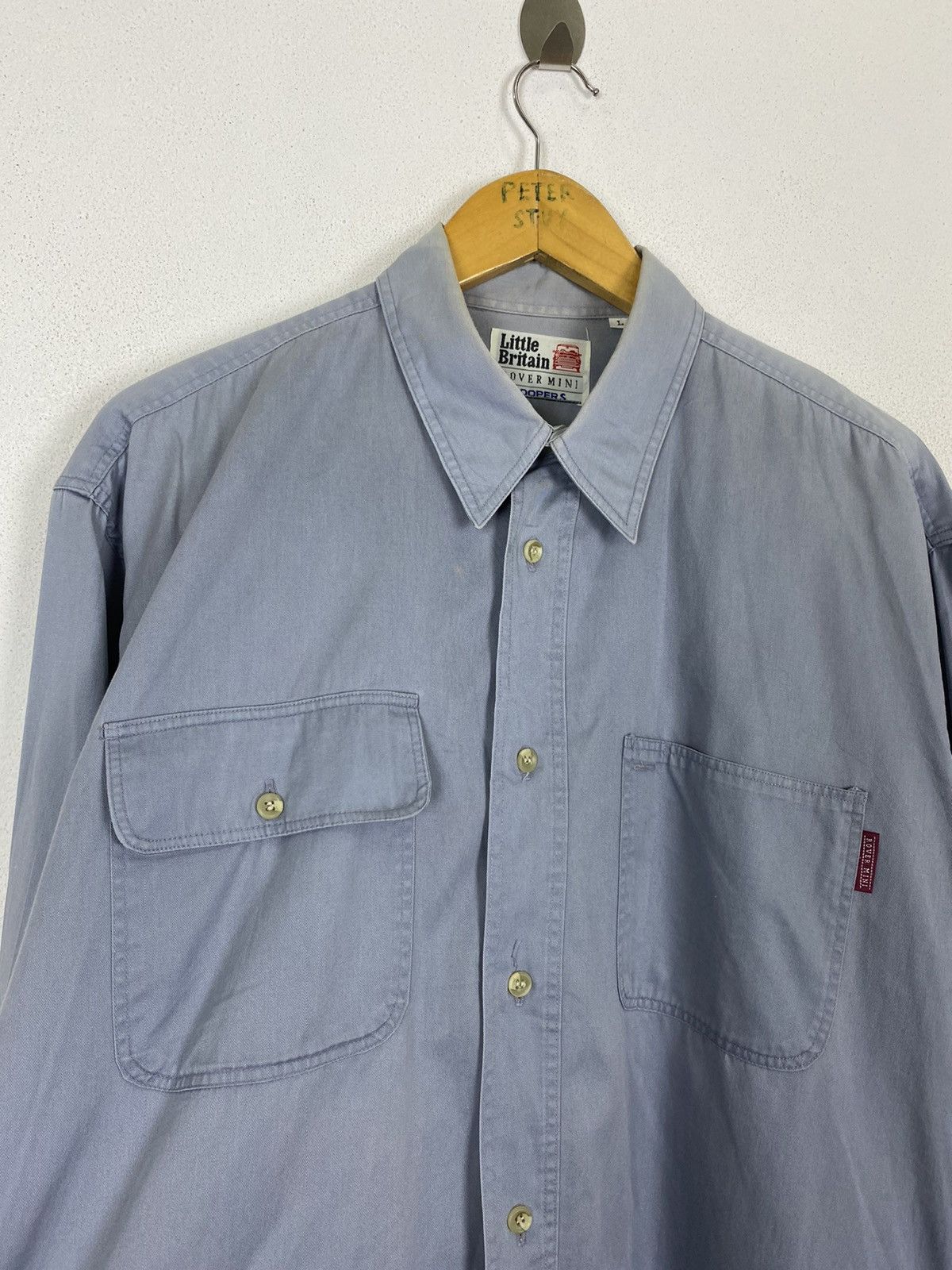 Vintage VINTAGE LITTLE BRITAIN ROVERMINI COOPERS SHIRT Size US L / EU 52-54 / 3 - 5 Thumbnail