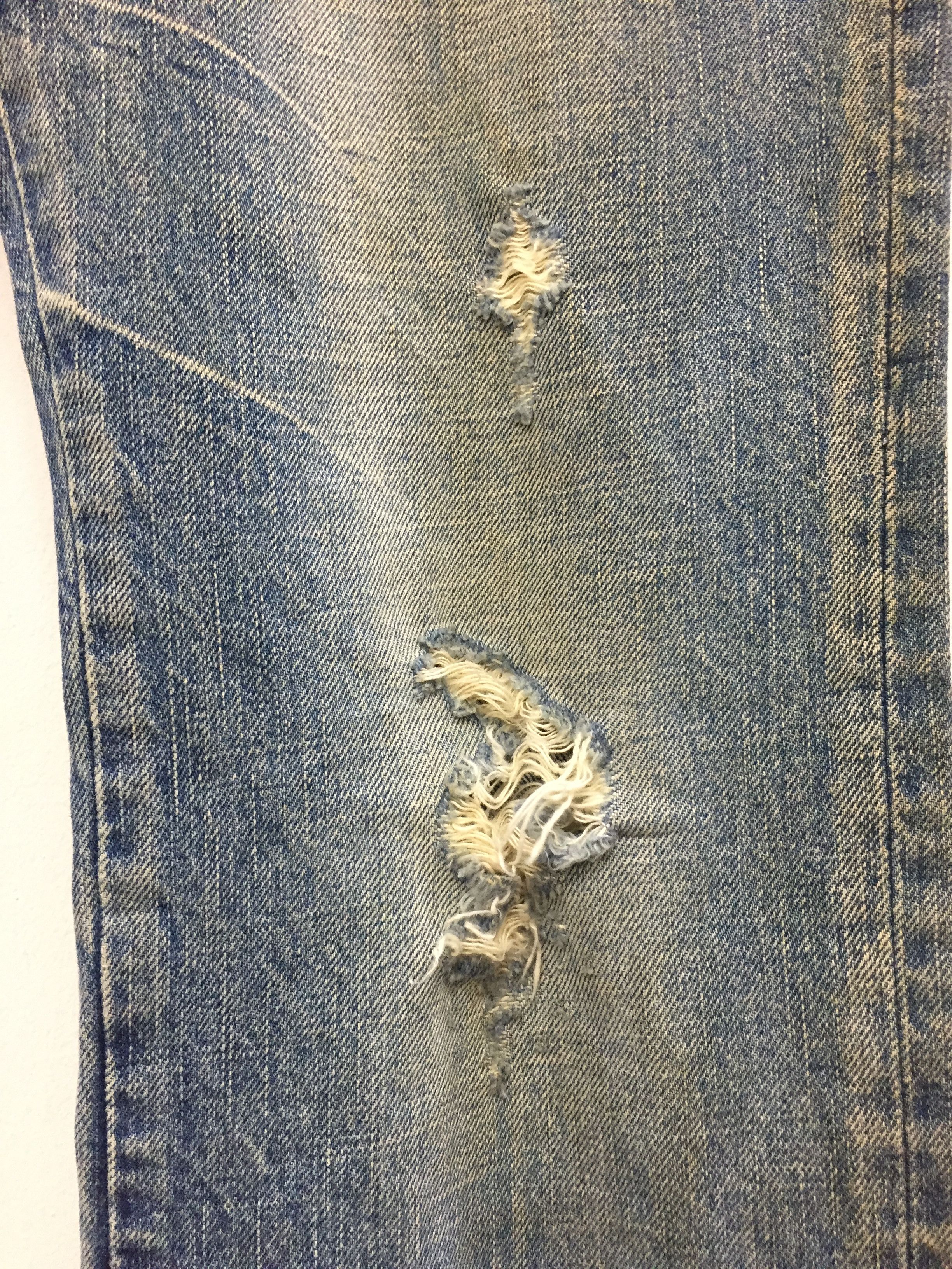 Japanese Brand Japanese hypebeast Brand Jama RICO distressed Ankle Zipper Size US 33 - 8 Thumbnail