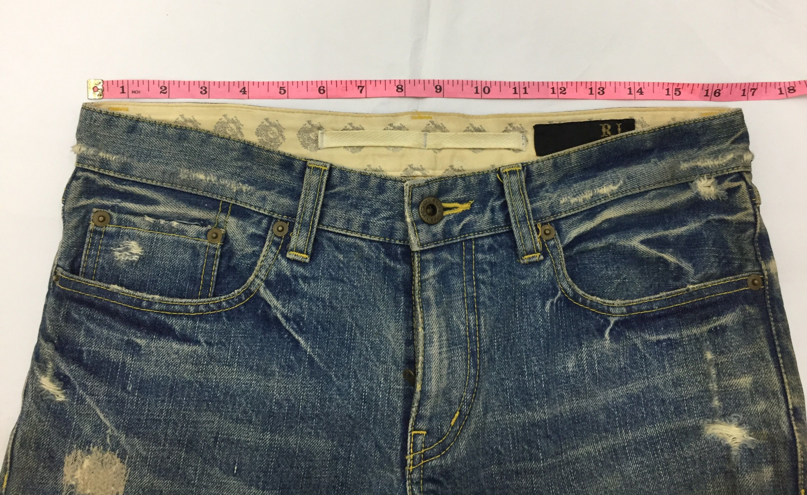 Japanese Brand Japanese hypebeast Brand Jama RICO distressed Ankle Zipper Size US 33 - 14 Thumbnail