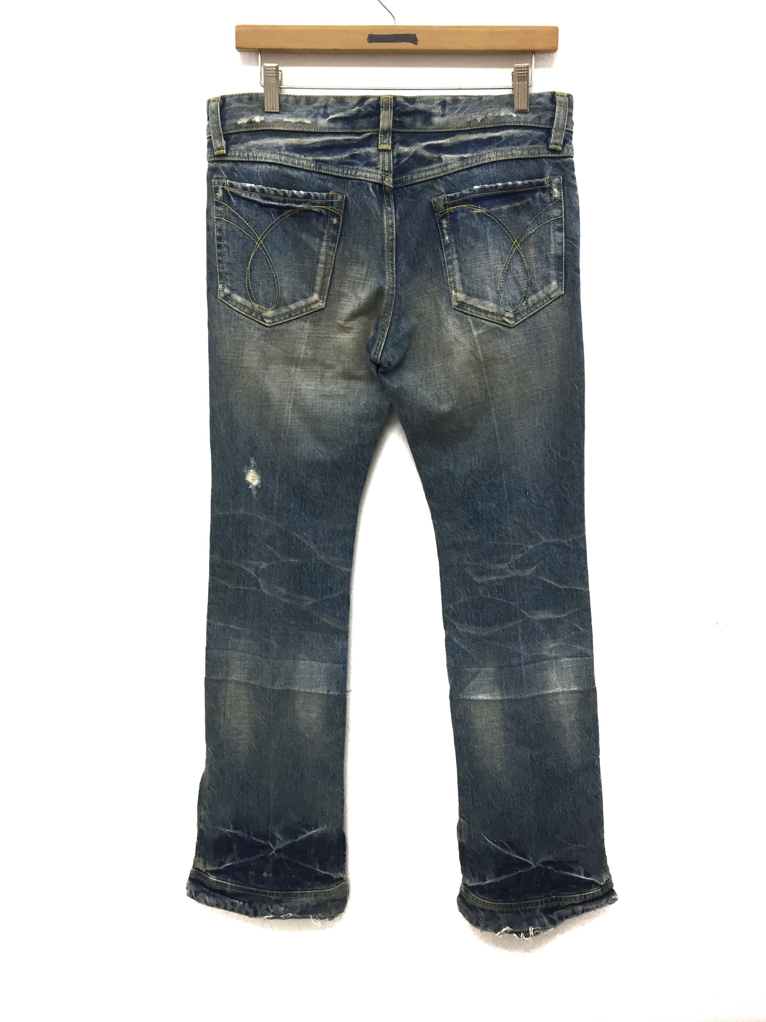 Japanese Brand Japanese hypebeast Brand Jama RICO distressed Ankle Zipper Size US 33 - 9 Thumbnail