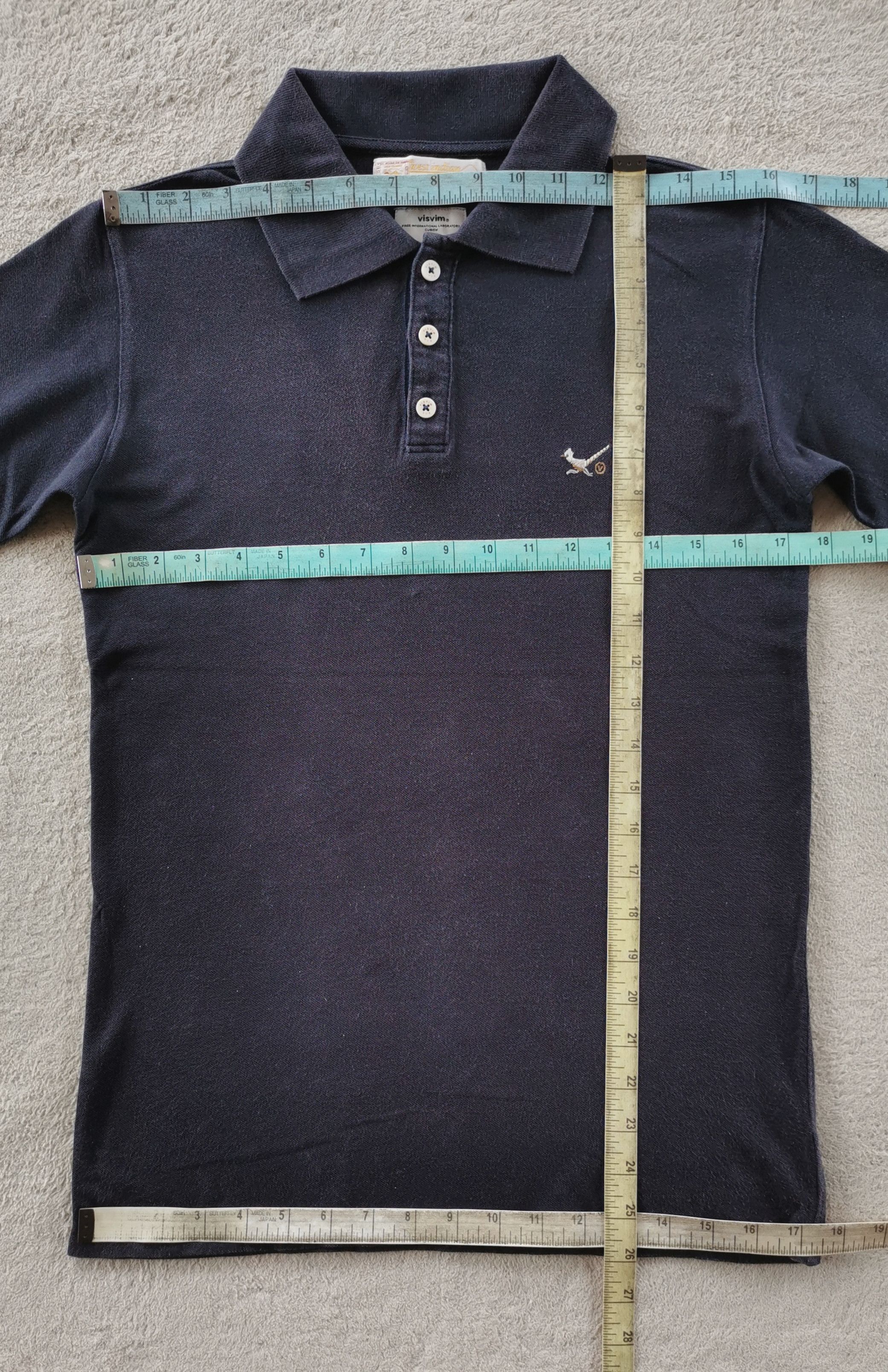 Visvim Visvim West Indian Sea Island Cotton Polo Shirt Size US S / EU 44-46 / 1 - 7 Thumbnail